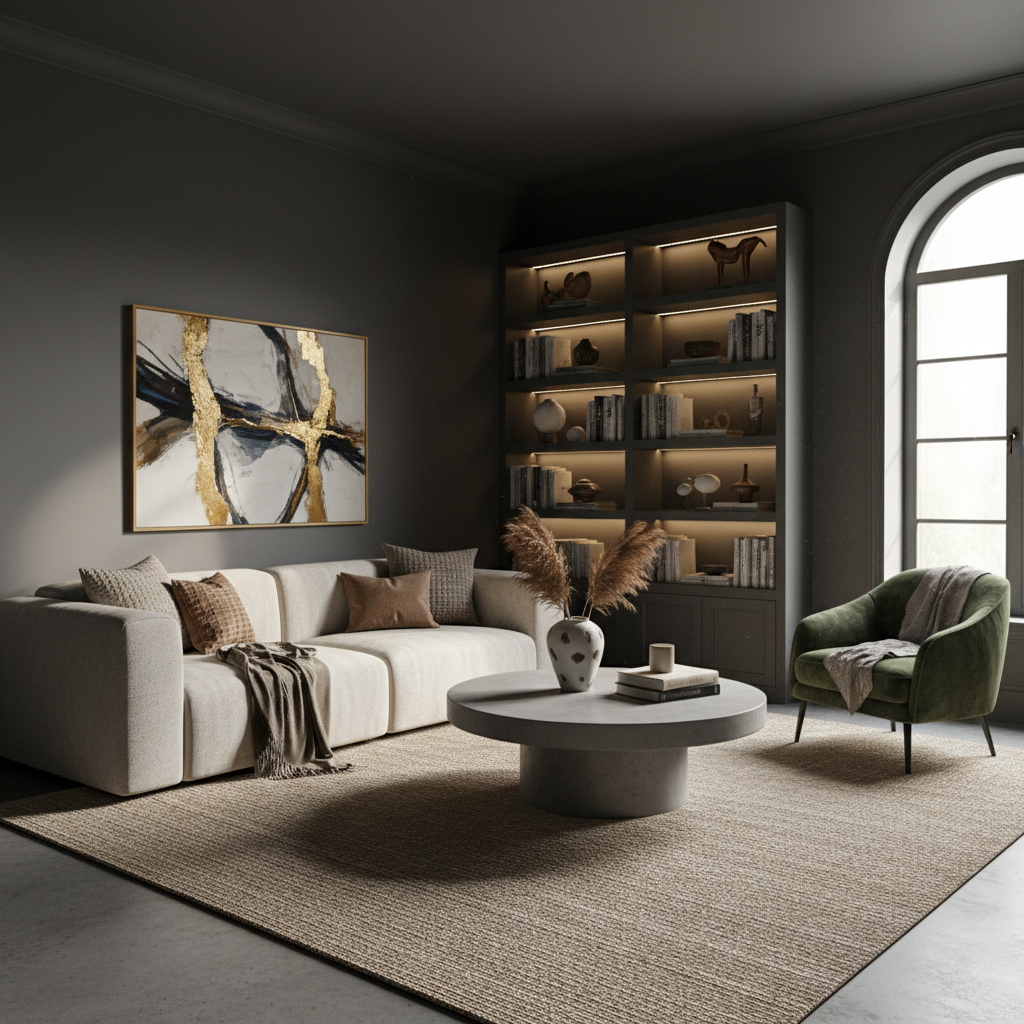 Why Dark Paint Colors Make Small Rooms Feel Bigger in 2024 (Not Smaller)