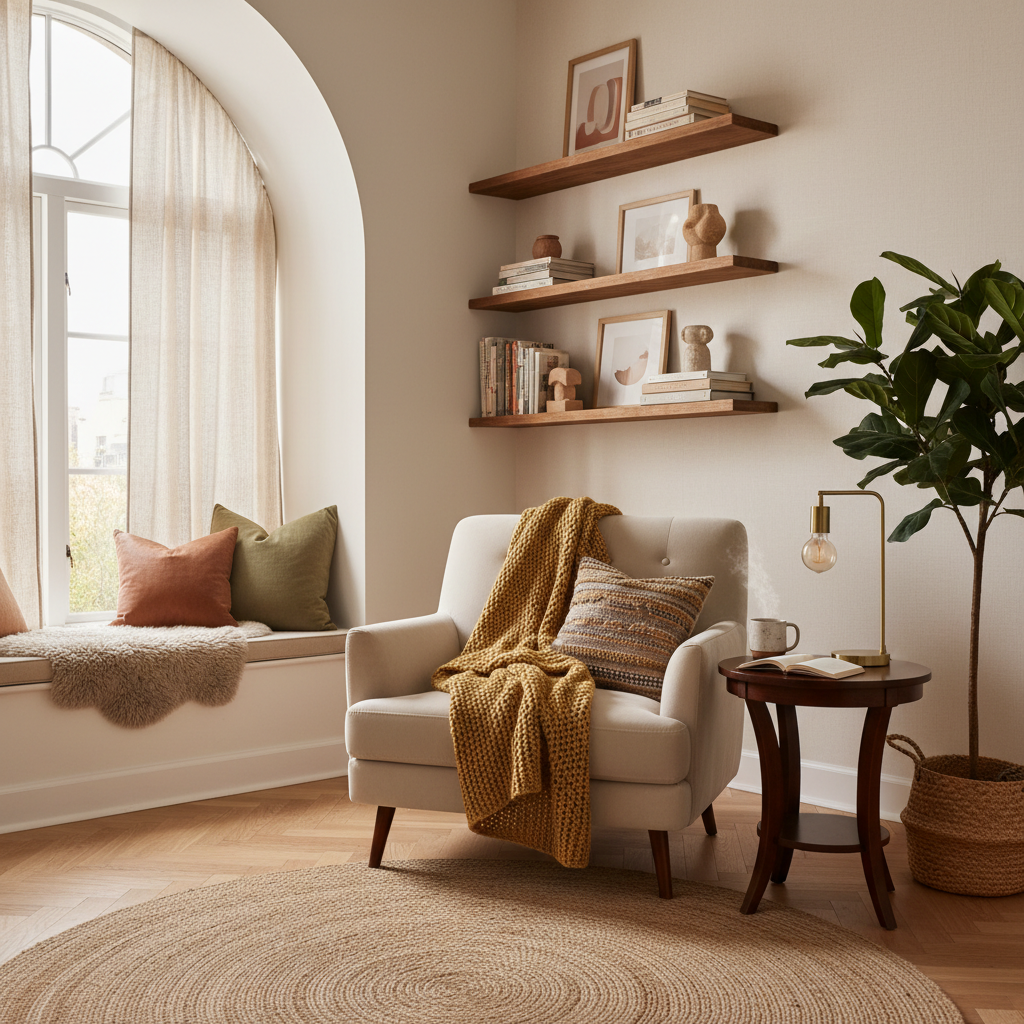 How to Create a Cozy Reading Nook in Any Room (Even a Studio Apartment)