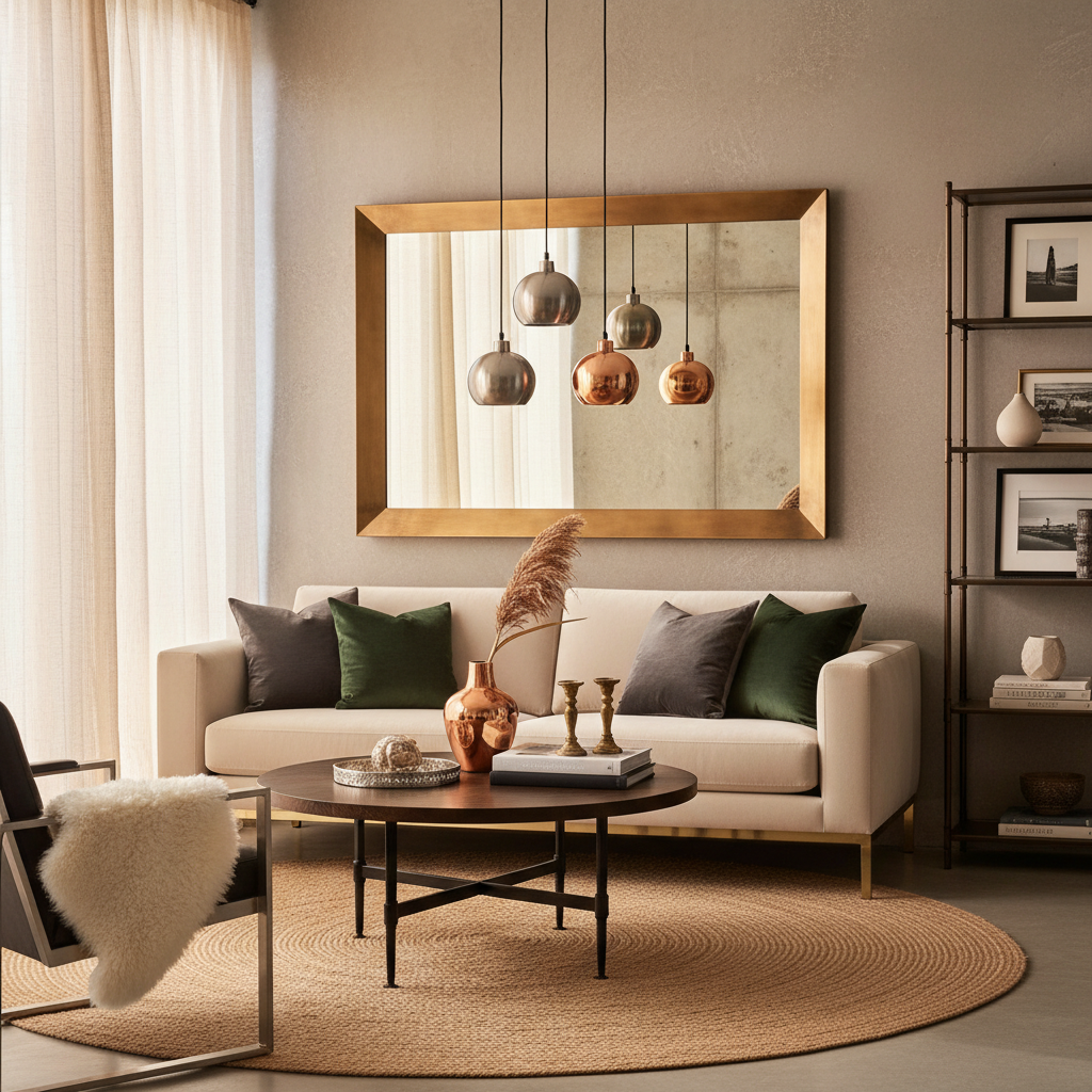 How to Mix Metals in Home Decor Without It Looking Messy: The Definitive Guide