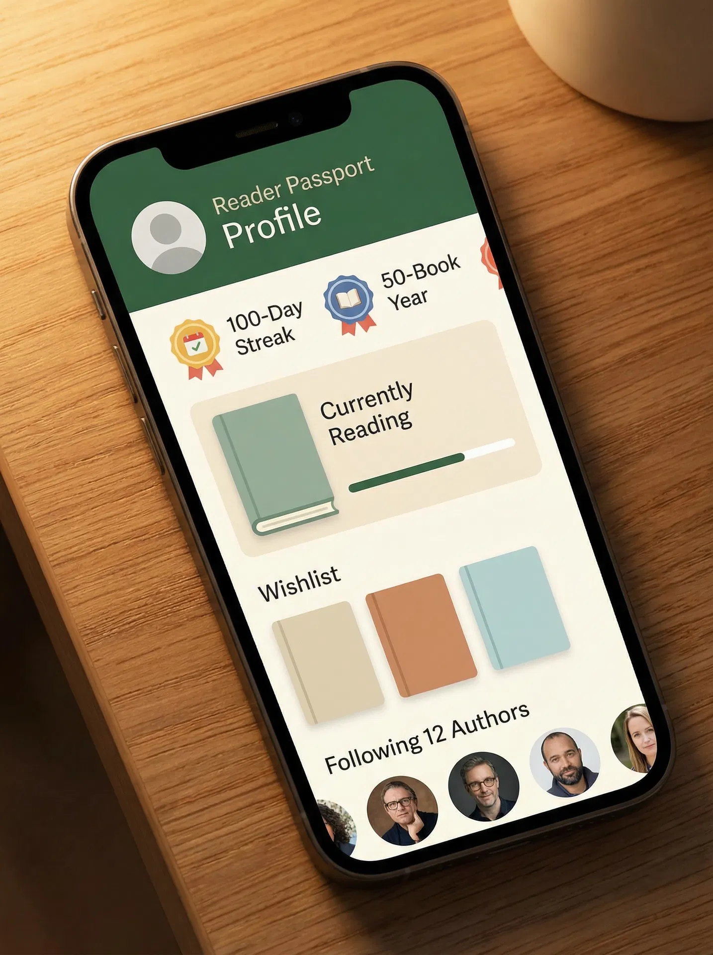 Reader Passport mobile app