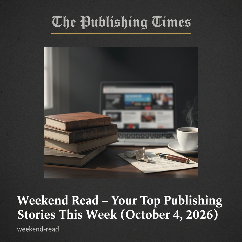 Weekend Read — Your Top Publishing Stories This Week (October 4, 2026)