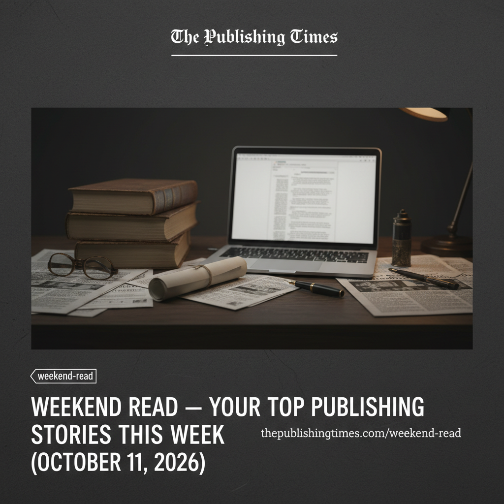Weekend Read — Your Top Publishing Stories This Week (October 11, 2026)