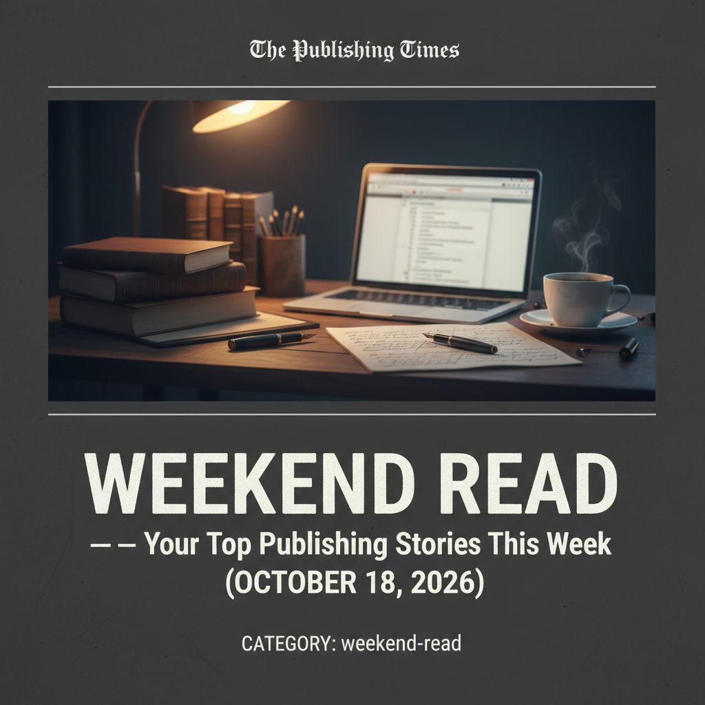 Weekend Read — Your Top Publishing Stories This Week (October 18, 2026)