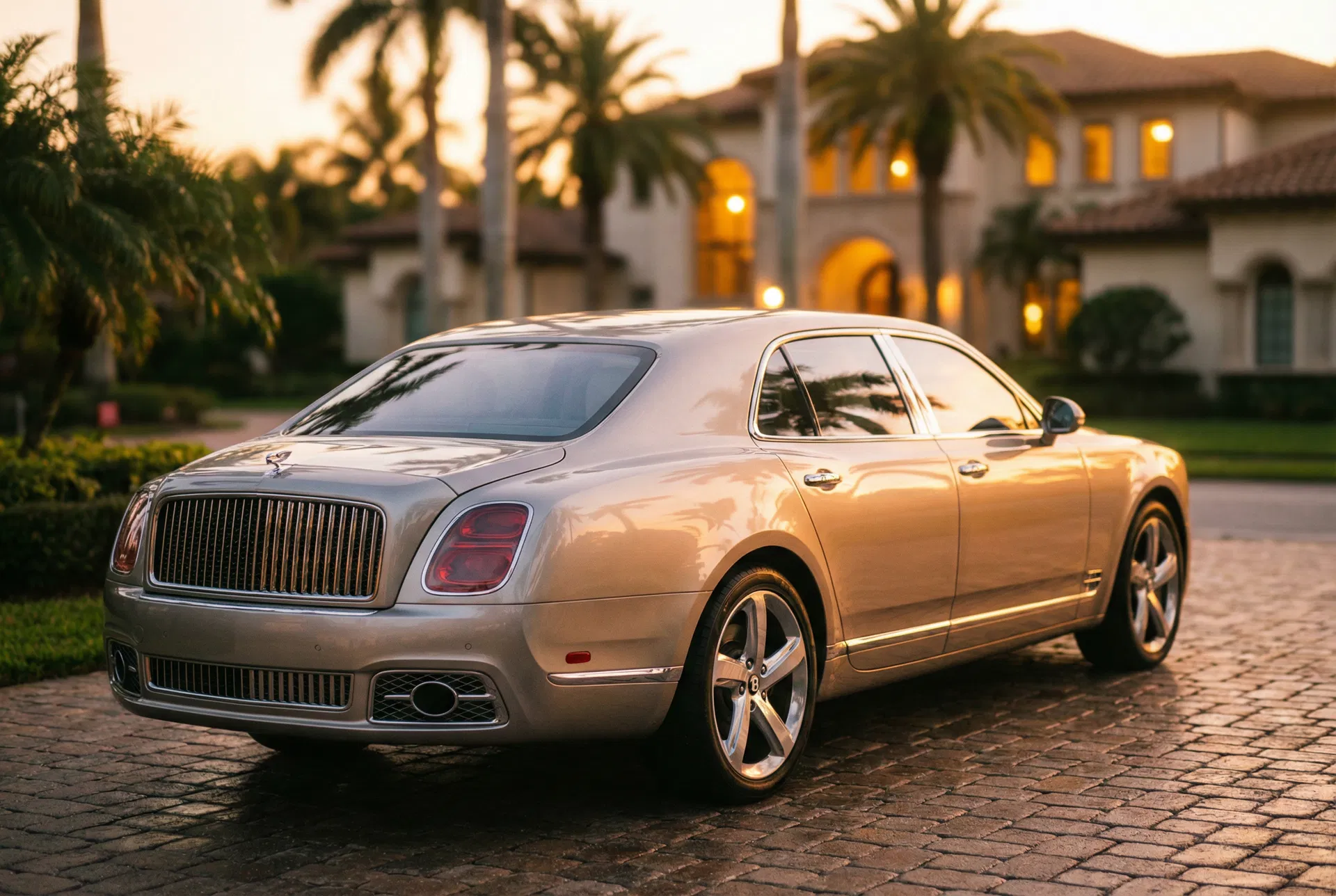 Bentley Mulsanne wedding car Florida