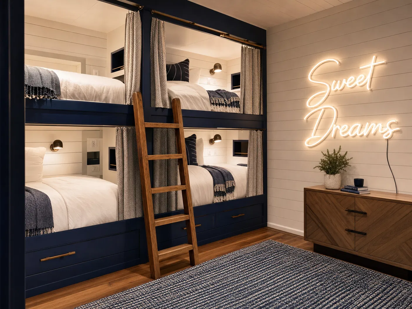 Luxury Bunk Rooms & Group Layouts
