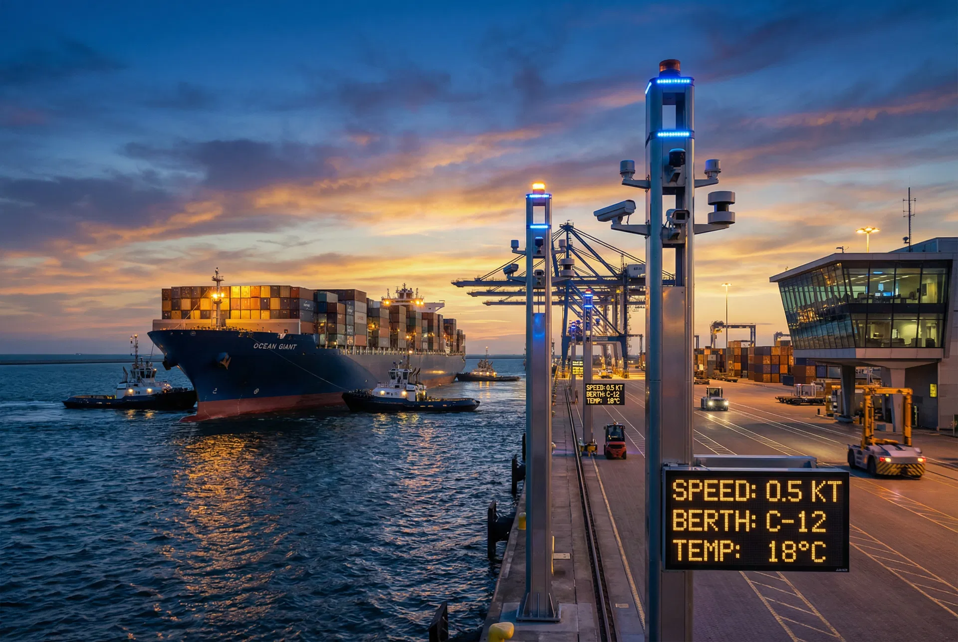 해양 및 항만 제어 계측 시스템