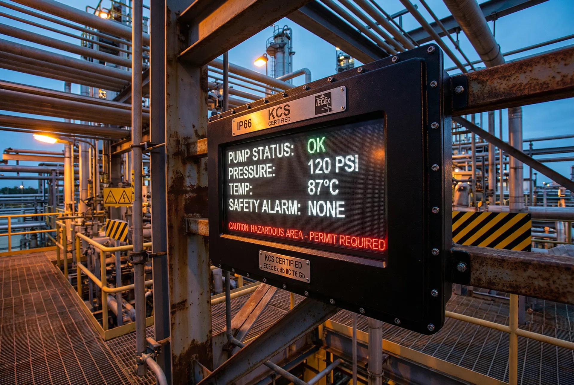 내압방폭형 LED 전광판