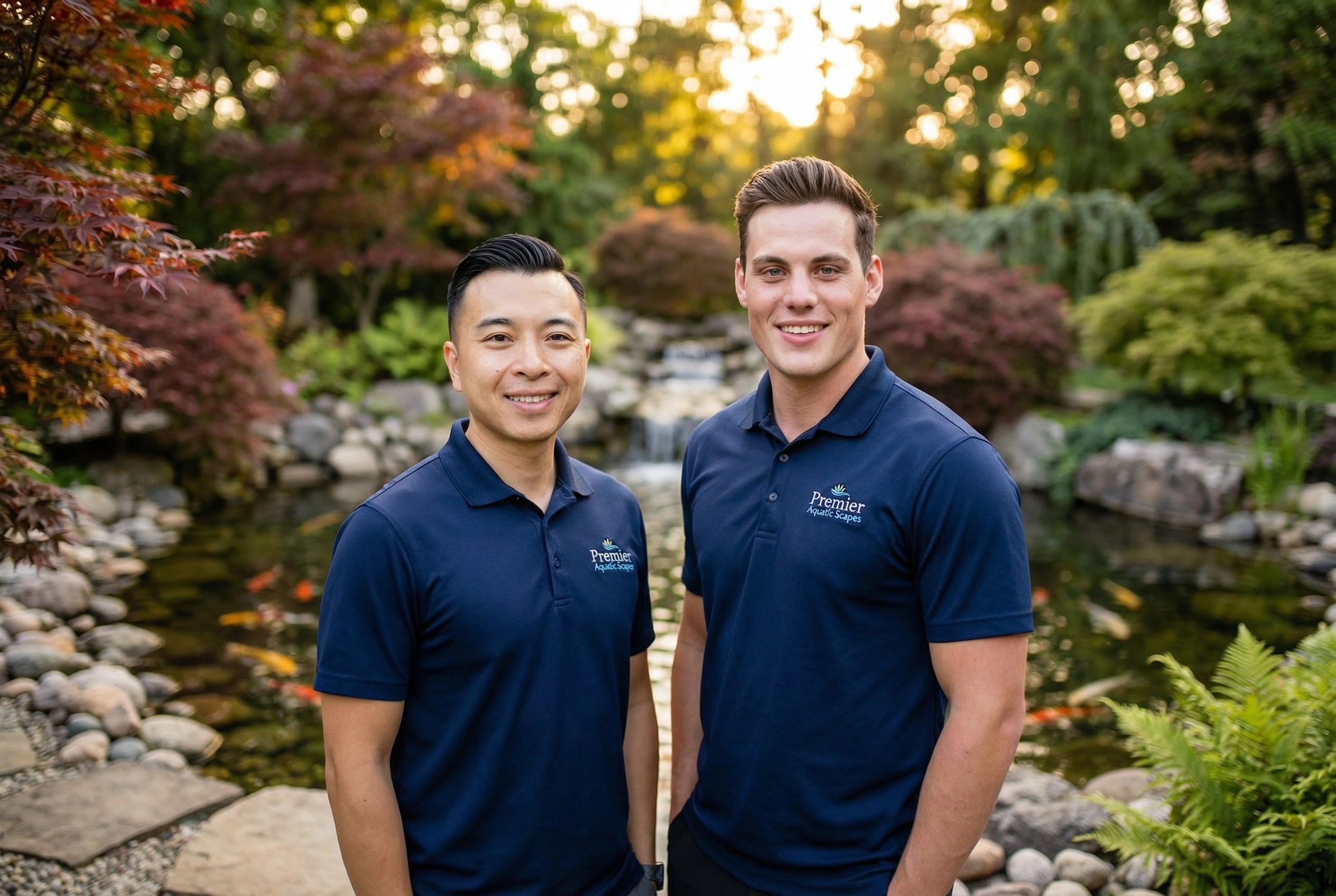 Jimmy and Nick — Premier Aquatic Scapes LLC team