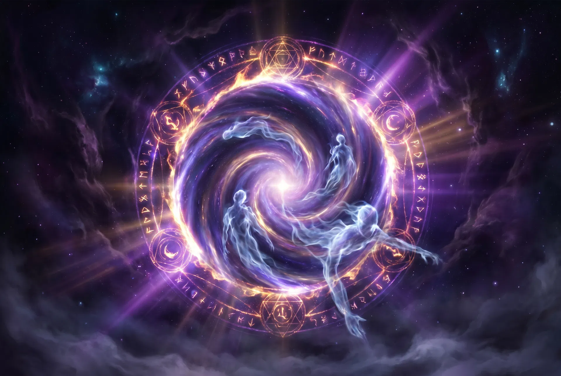 The cosmic portal of spirit numbers
