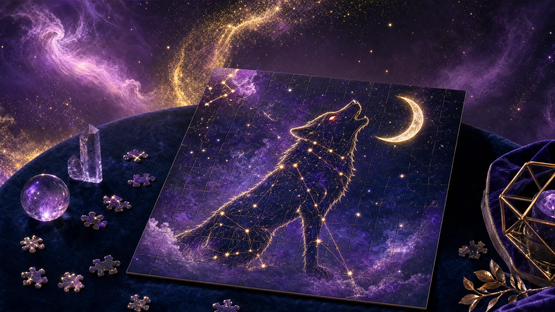 Celestial Pack Run celestial jigsaw puzzle