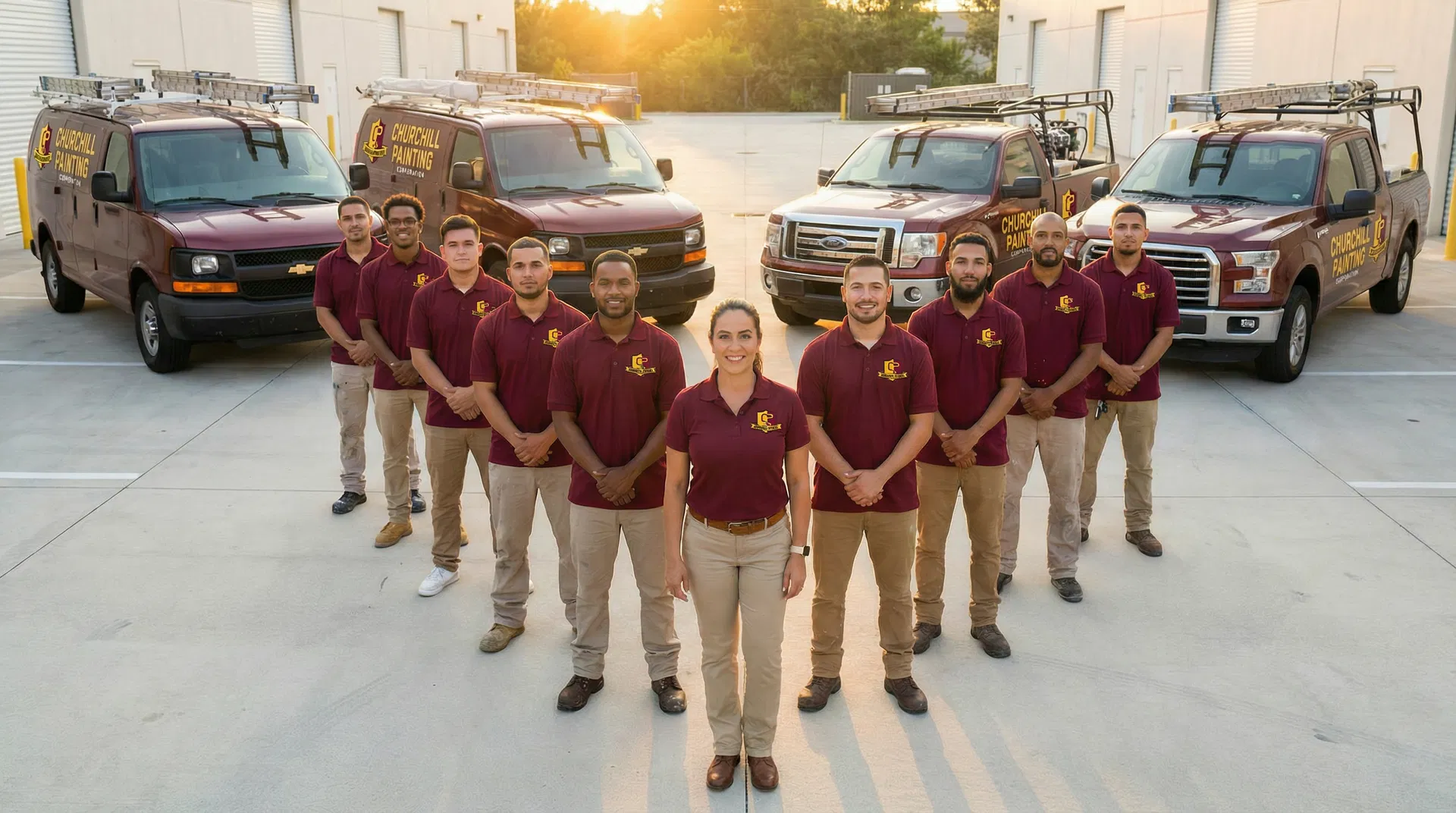 Churchill Painting Corporation team — professional painters NYC NJ