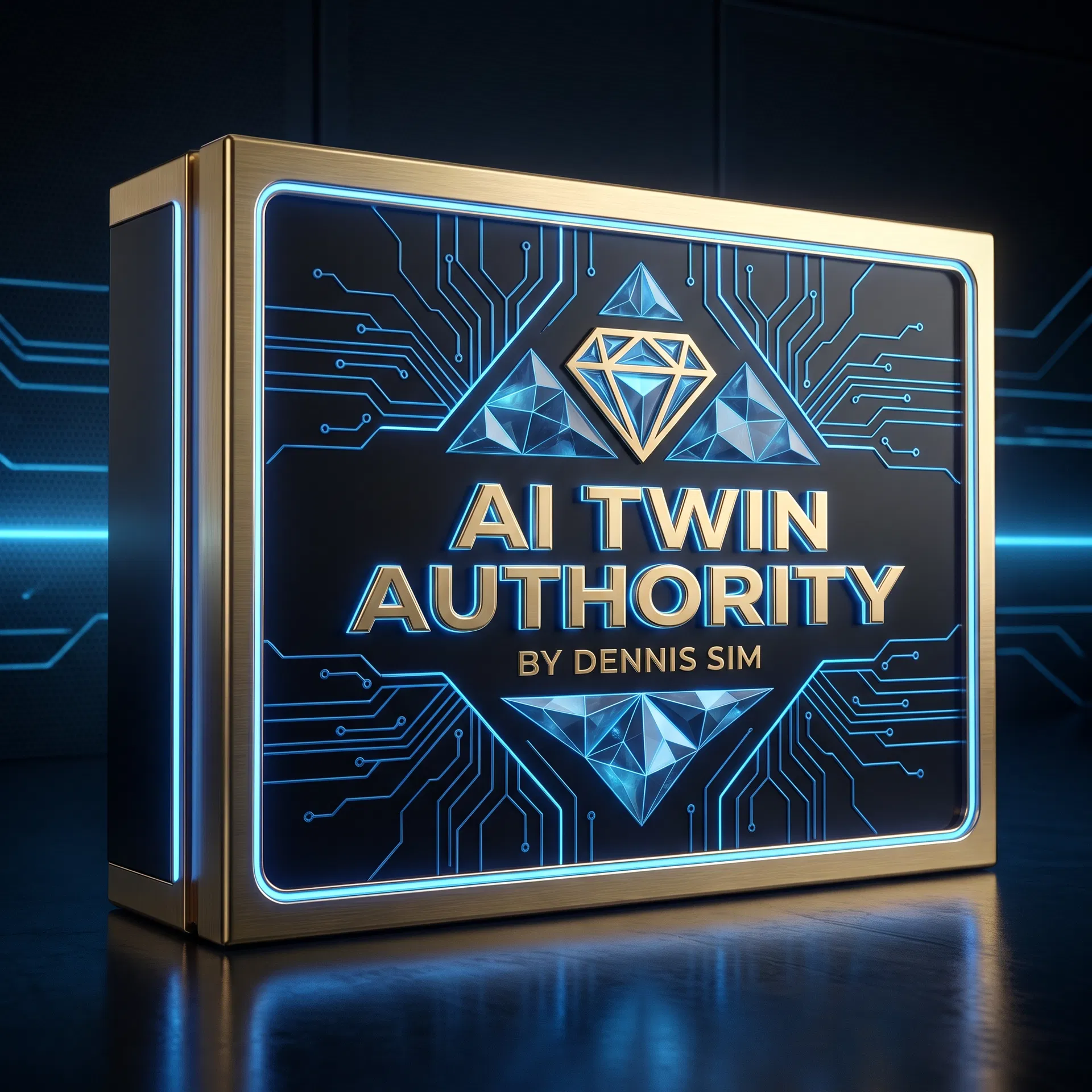 AI Twin Authority by Dennis Sim Product Box