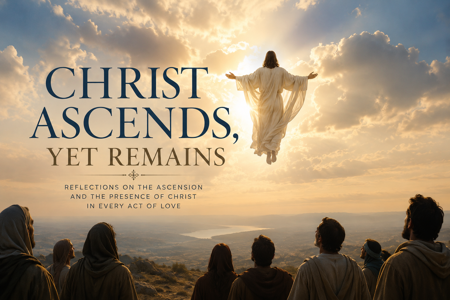 Christ Ascends, Yet Remains