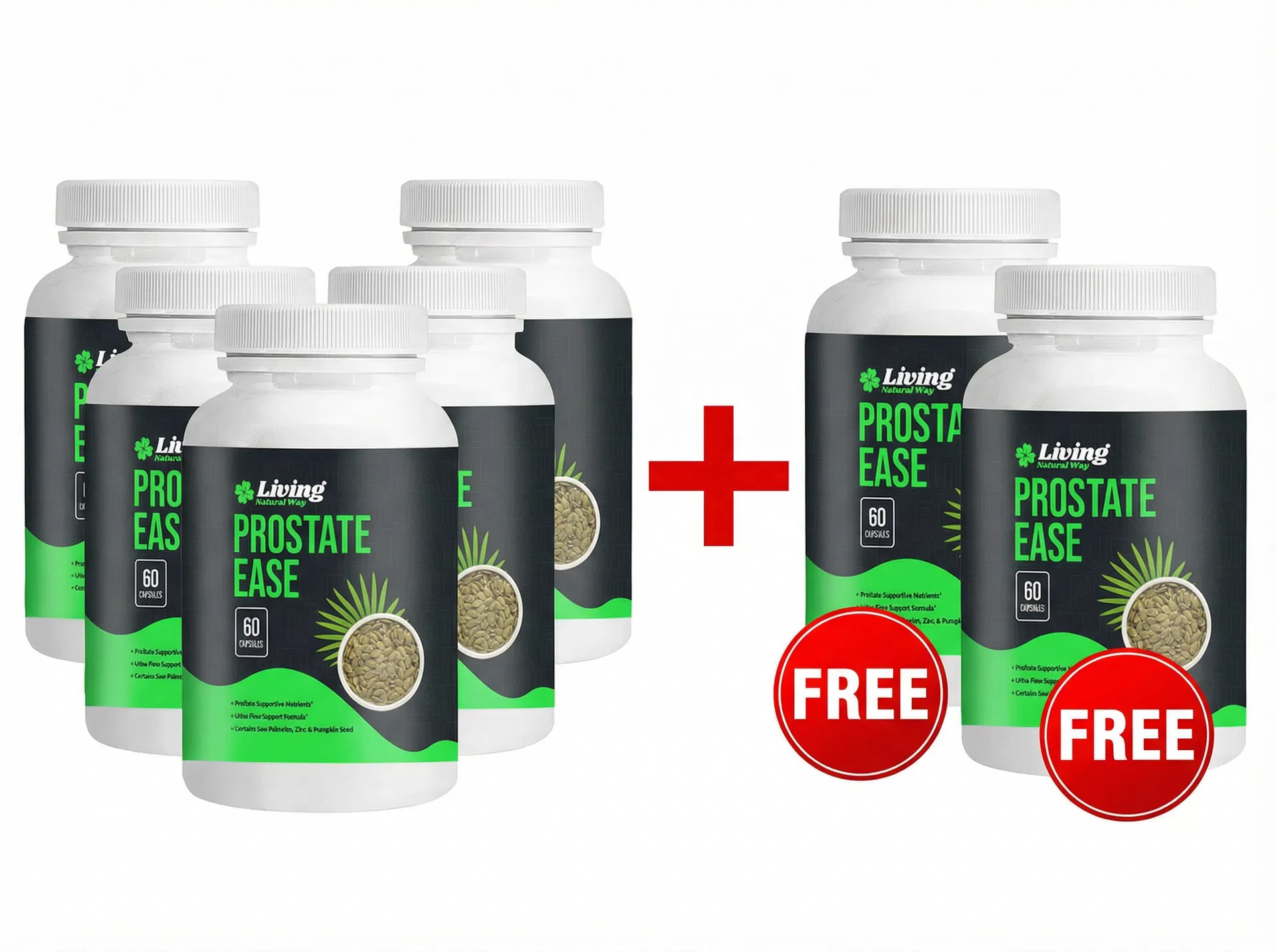 ProstateEase Buy 5 Get 2 Free
