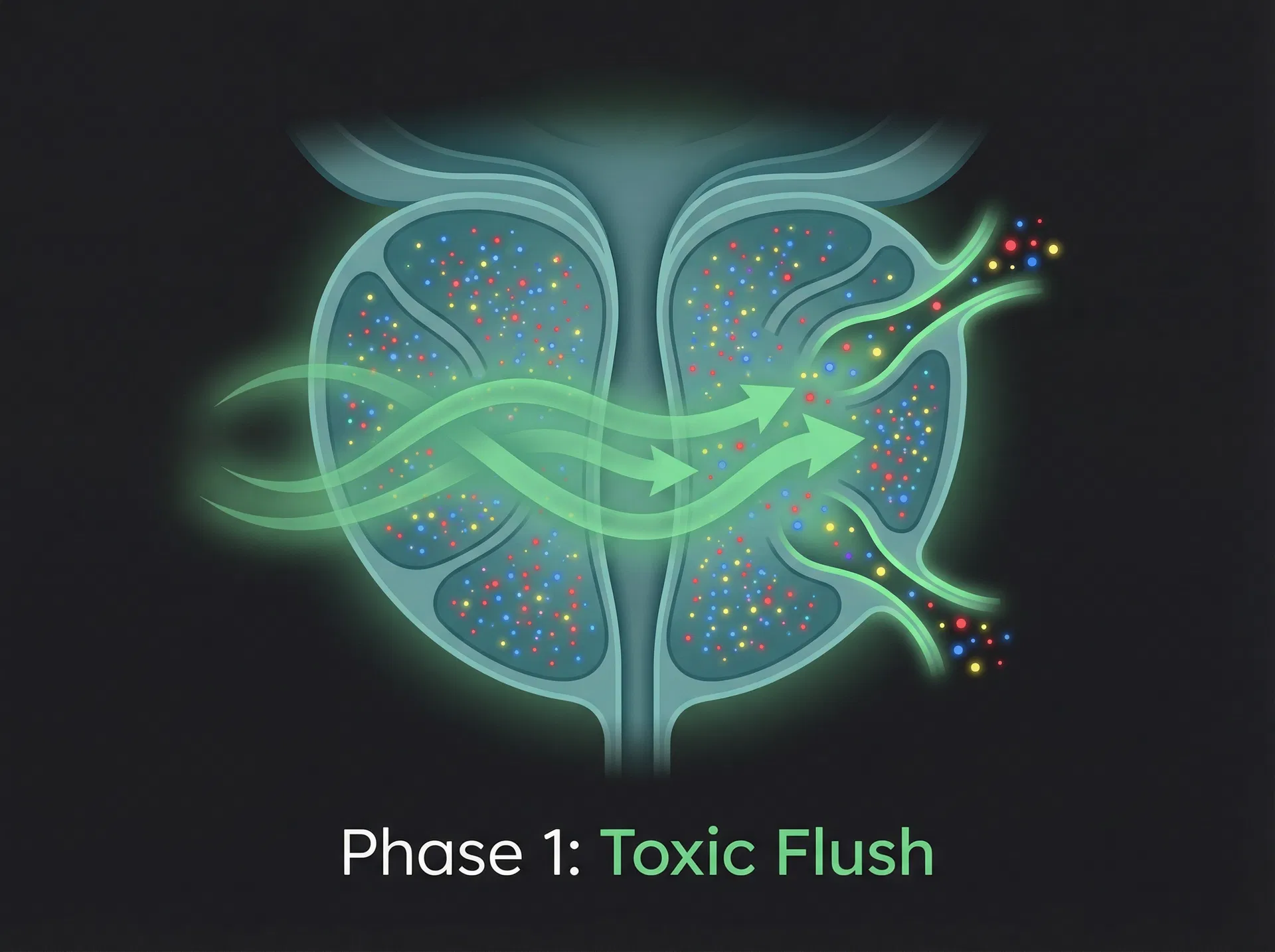 Toxic microplastics being flushed from prostate tissue by antioxidant compounds