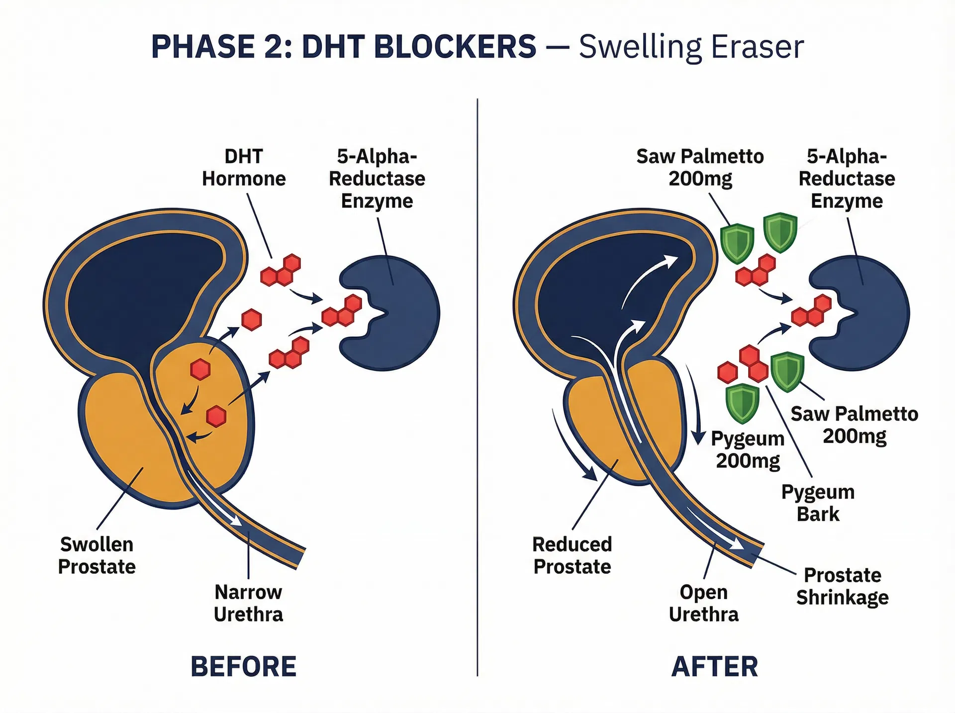 Phase 2: The "Swelling Eraser" scientific mechanism diagram