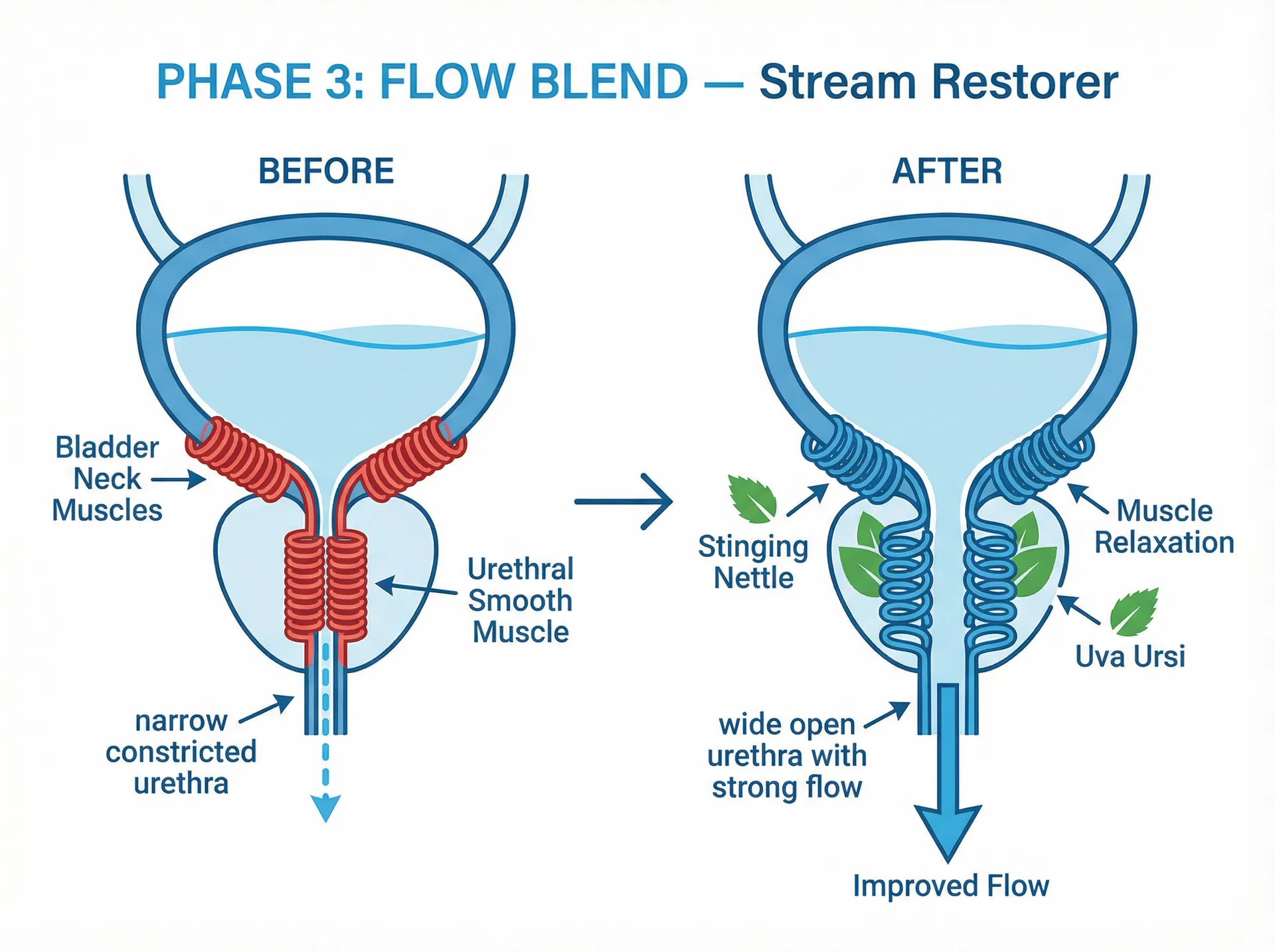 Phase 3: The "Stream Restorer" scientific mechanism diagram