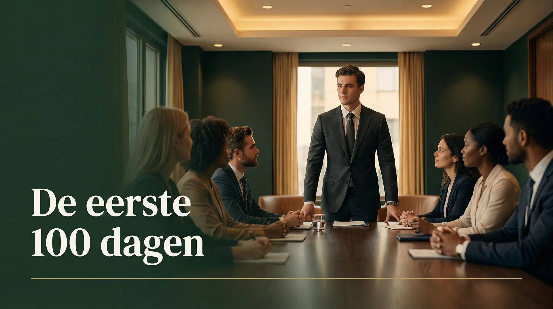 De eerste 100 dagen als leidinggevende: wat je écht moet weten