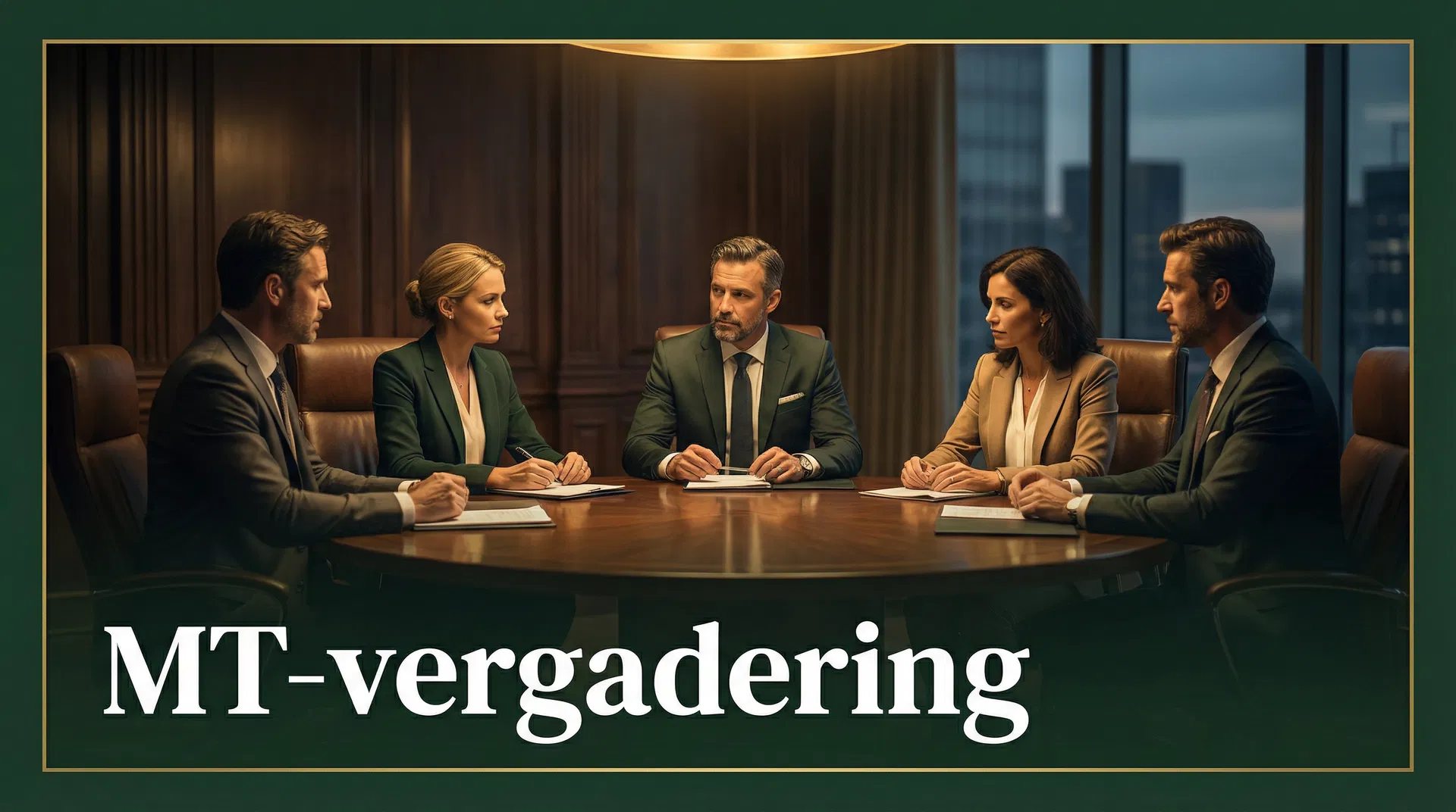 Waarom jullie MT-vergadering niet oplevert wat het zou moeten opleveren