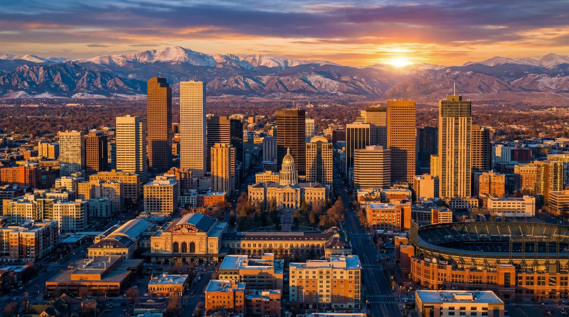 Denver Colorado skyline