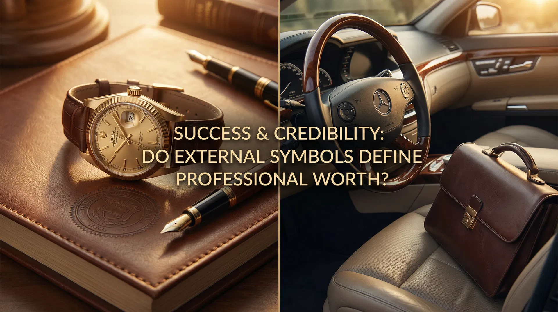 האם עורך דין חייב רולקס ומרצדס?