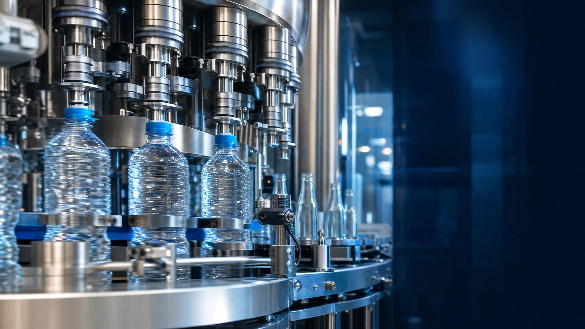 Carbonated drink filling line
