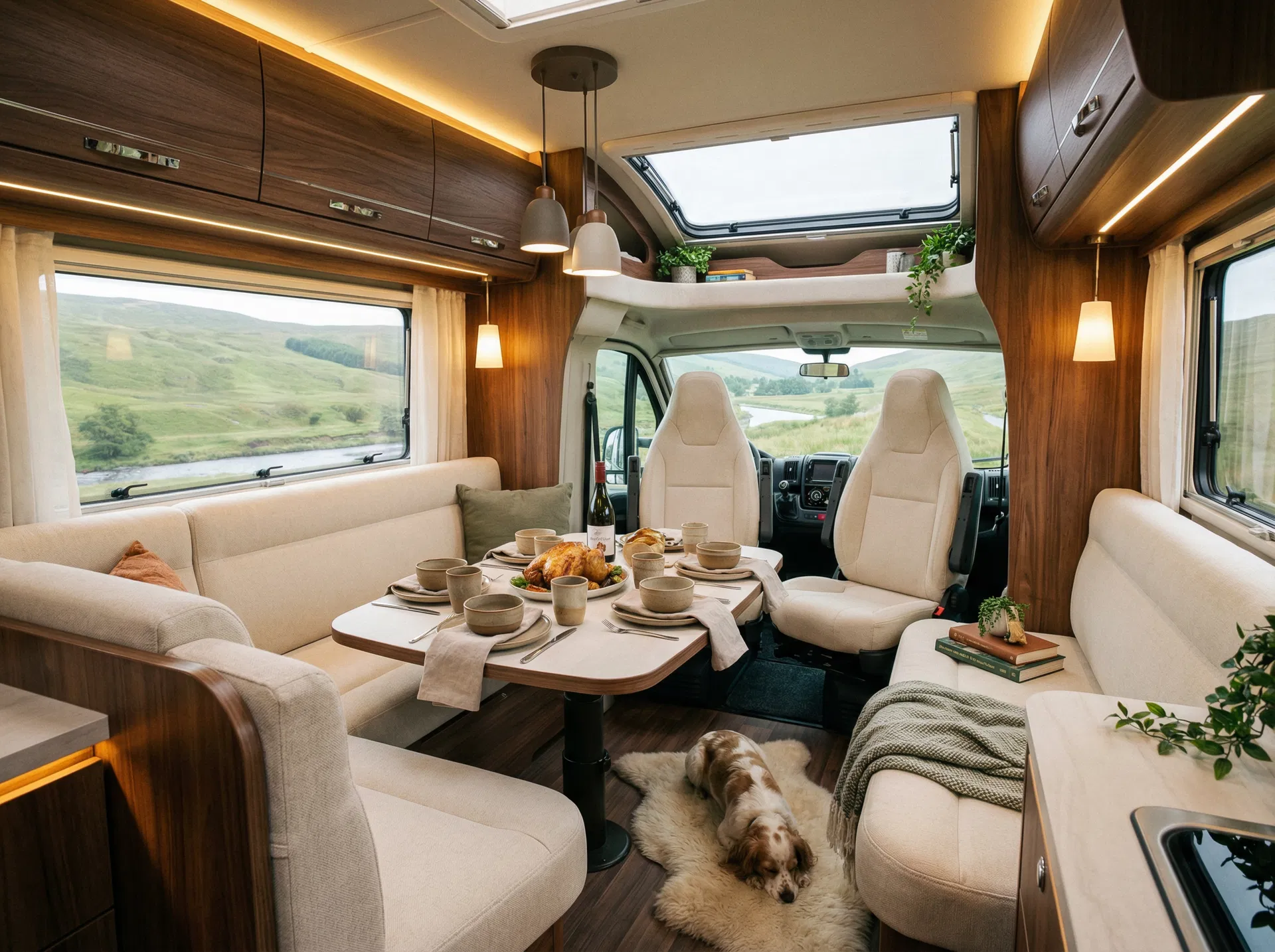 Motorhome interior