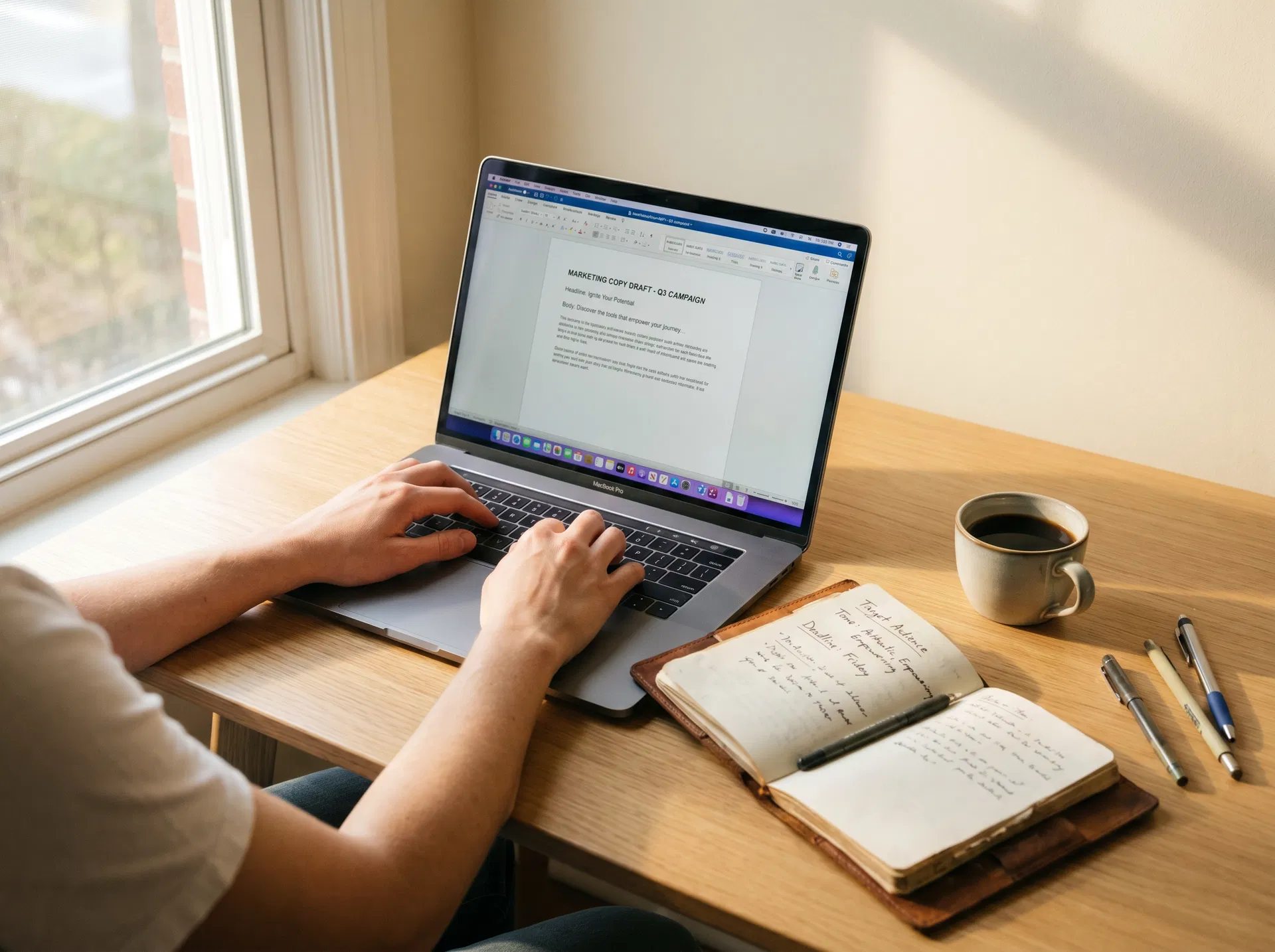 Copywriting and content creation