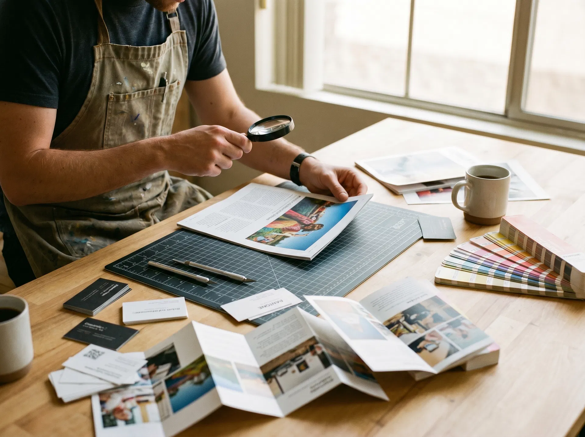 Brand design and print materials