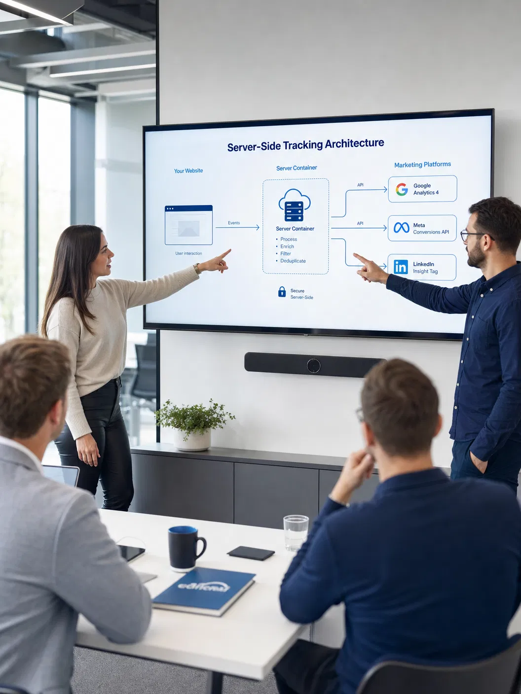 Server-side tracking architectuur presentatie