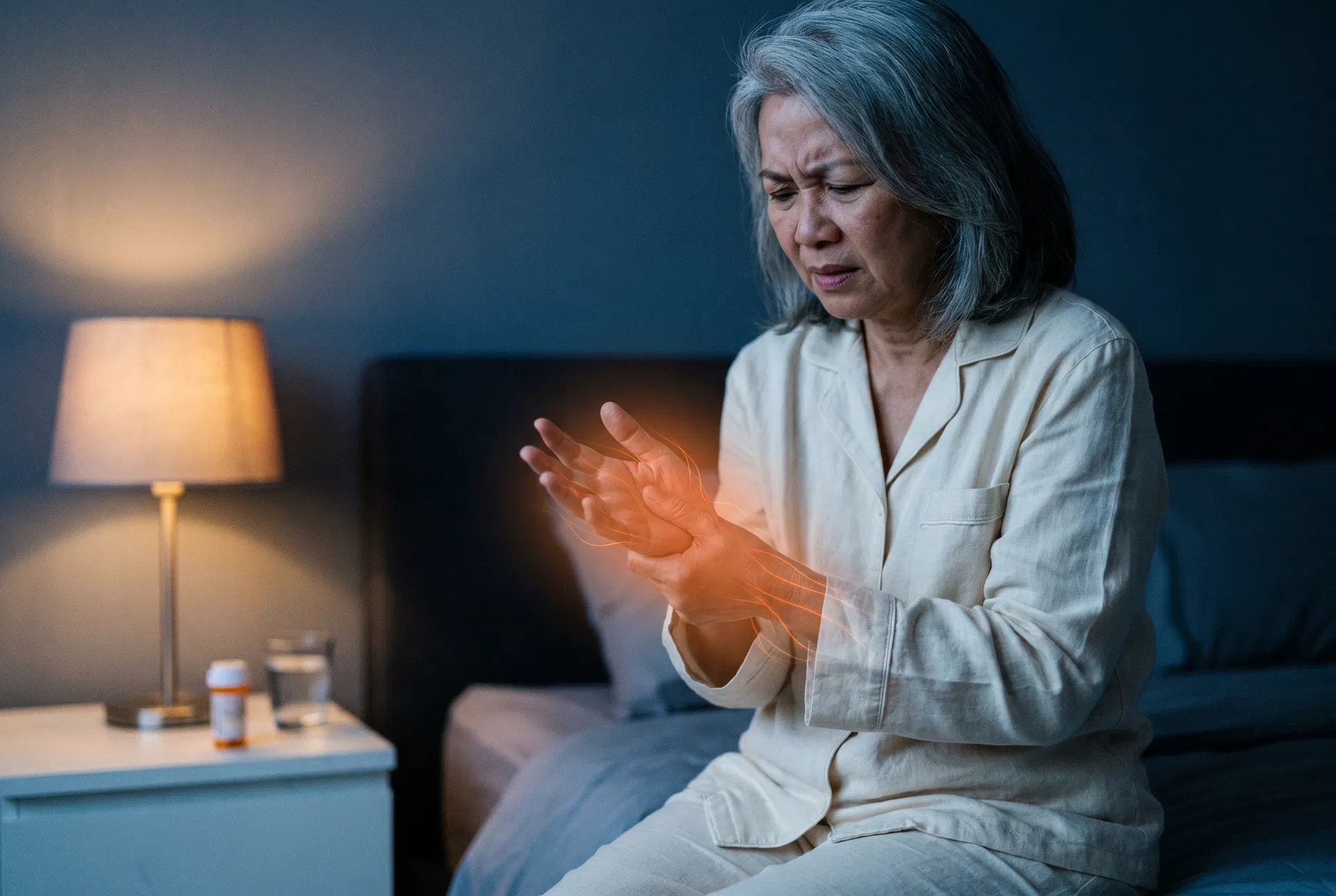 Nerve pain at night