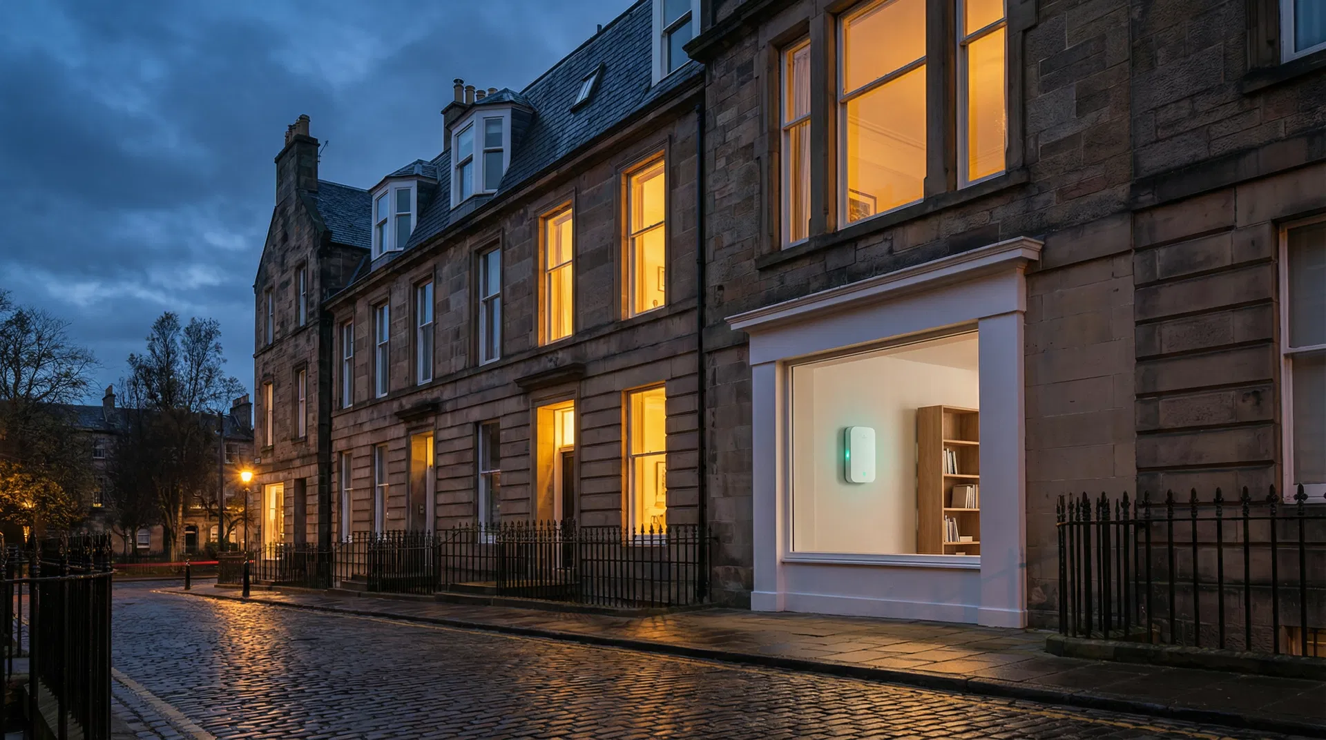Scottish property with environmental monitoring