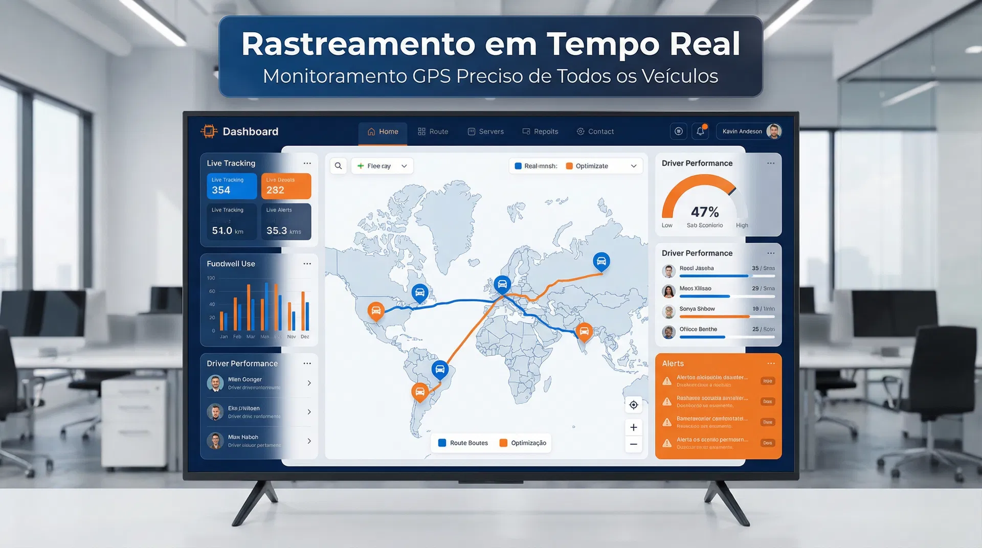 Rastreamento em Tempo Real