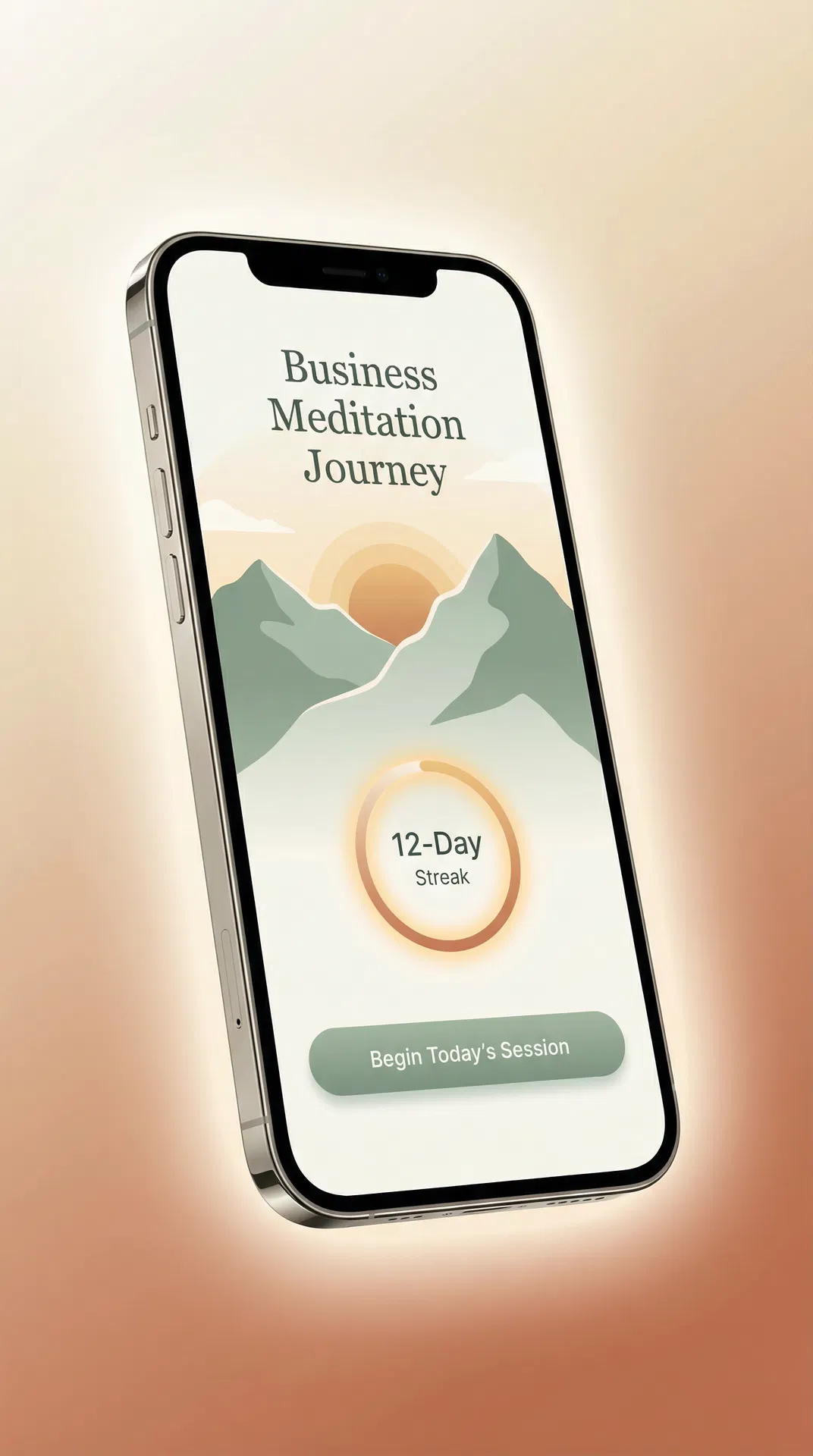 Business Meditation Journey app