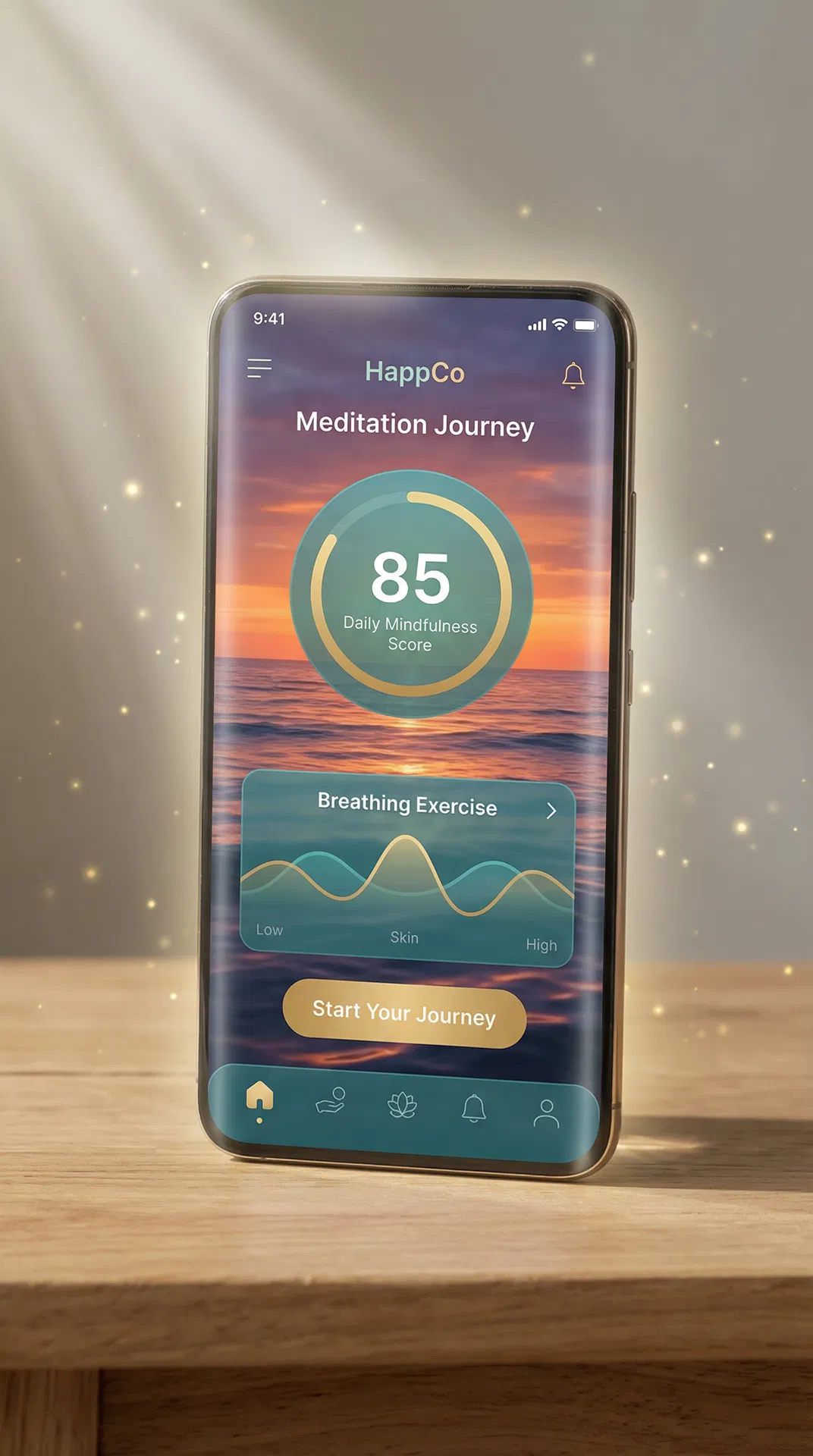HappCo Meditation Journey app