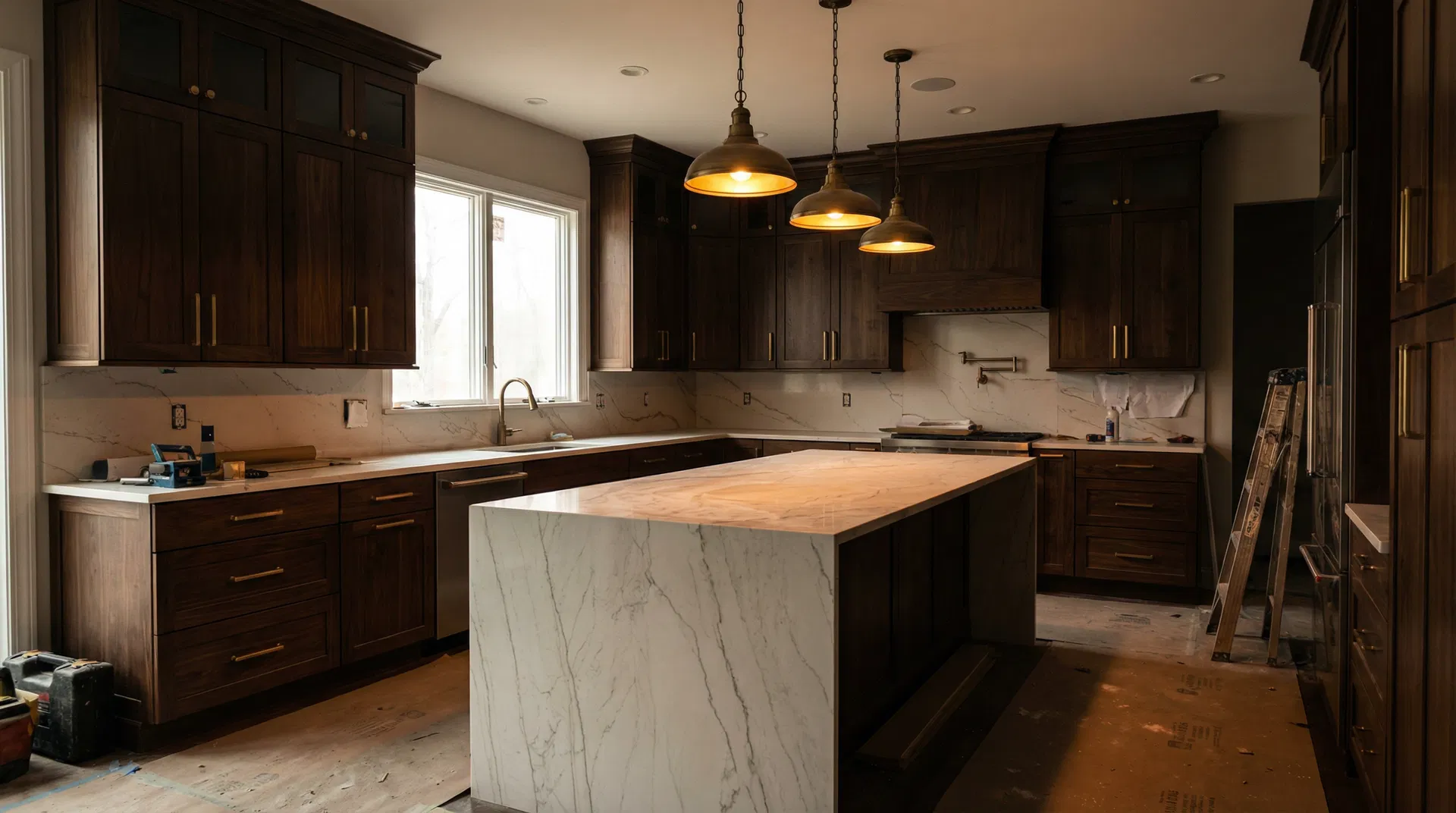 Custom kitchen remodel by Best Carpenters LLC — North Jersey kitchen renovation contractor