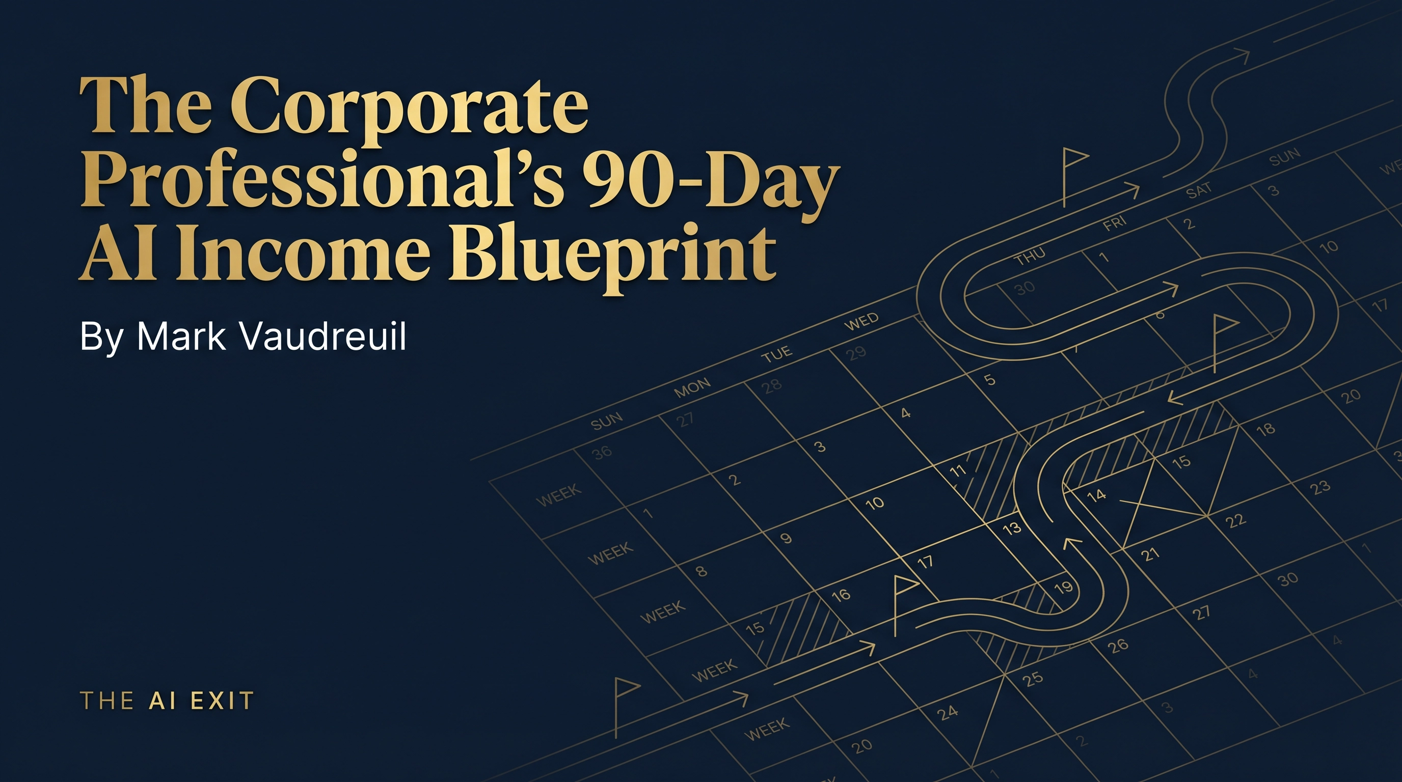 The Corporate Professional's 90-Day AI Income Blueprint