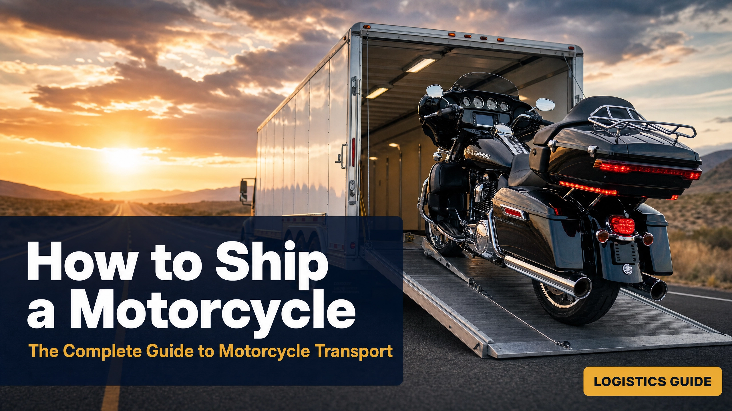 How to Ship a Motorcycle — The Complete Guide to Motorcycle Transport