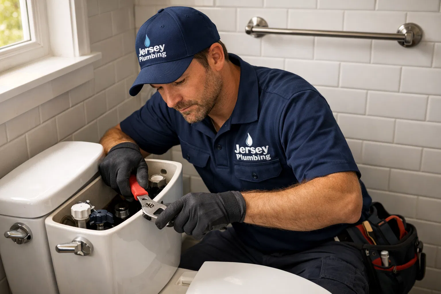 Professional toilet repair in Basking Ridge
