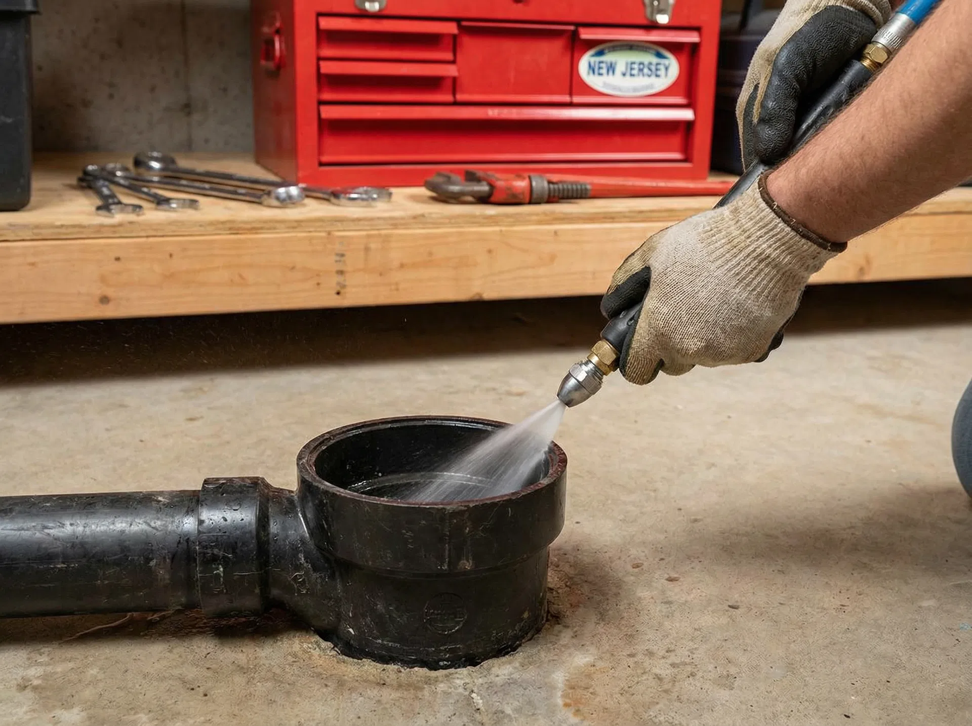 Professional sewer line drain clearing service in Readington Township NJ — Mazzeo Plumbing