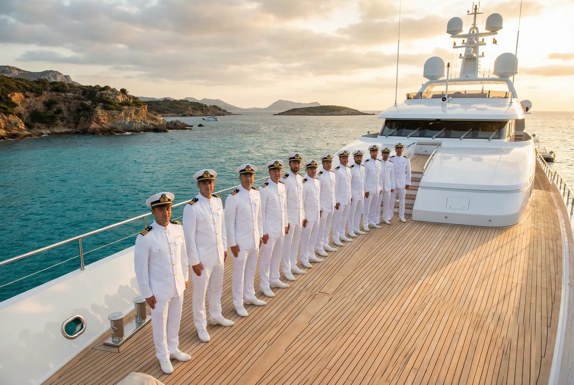 Superyacht Crew Arrangements