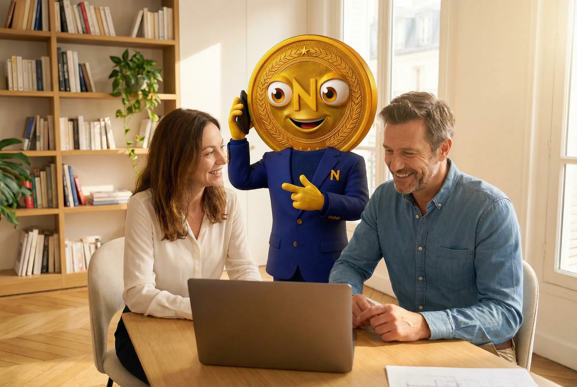 Nor en appel stratégique avec des clients