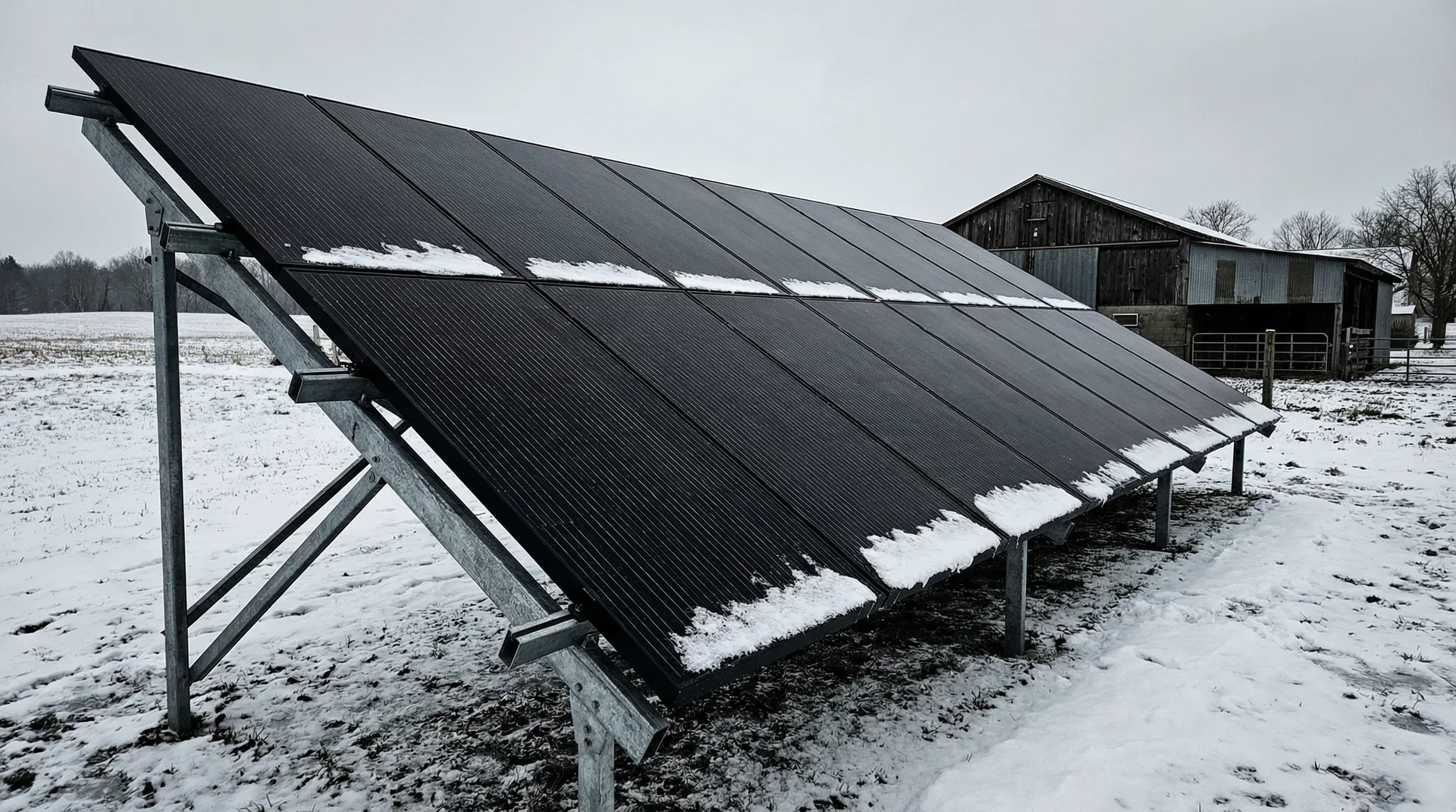 Clearwater County solar installation