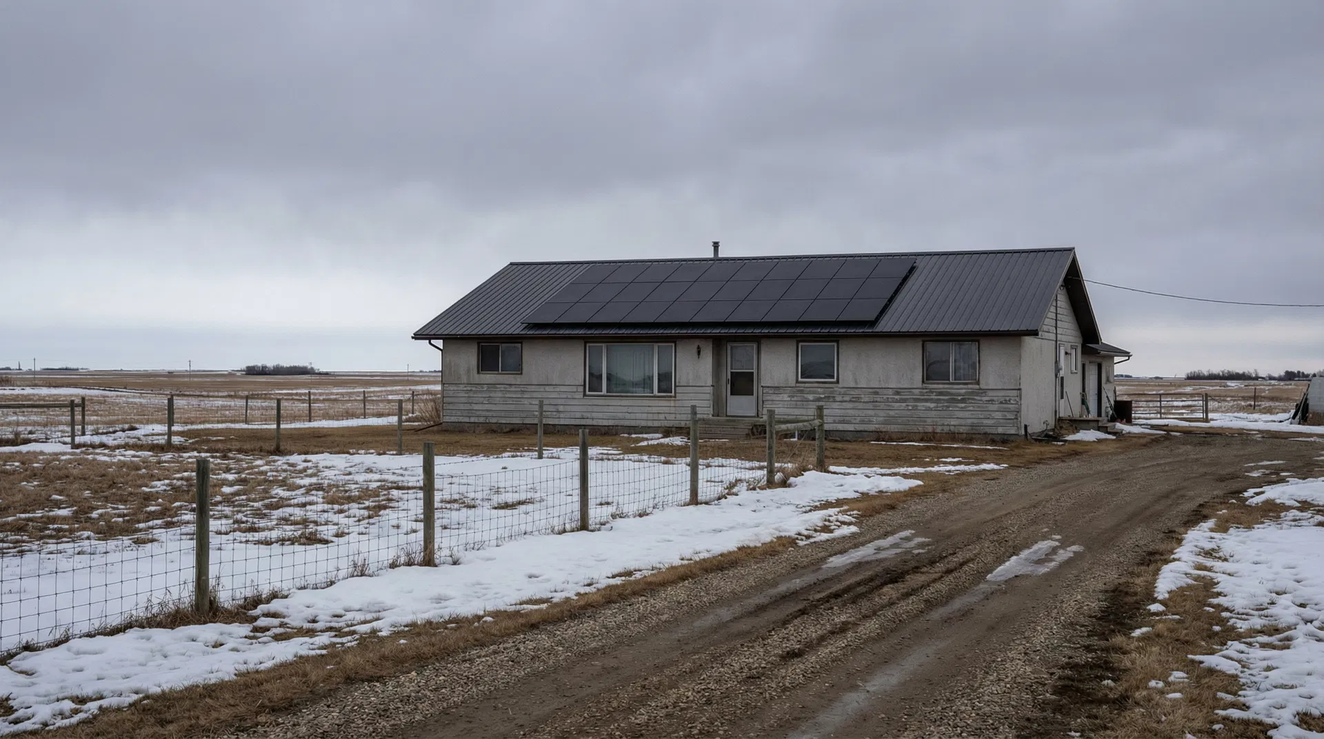Paintearth County solar installation