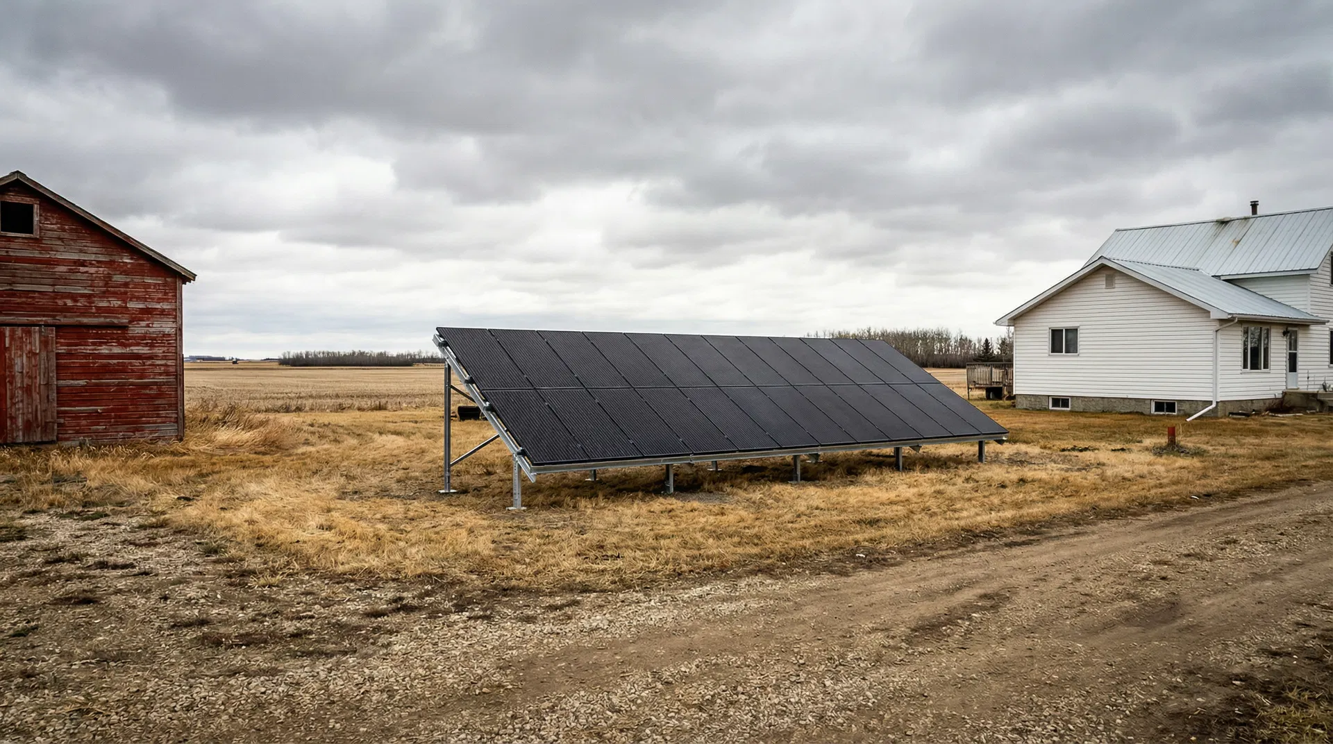 Ponoka County solar installation