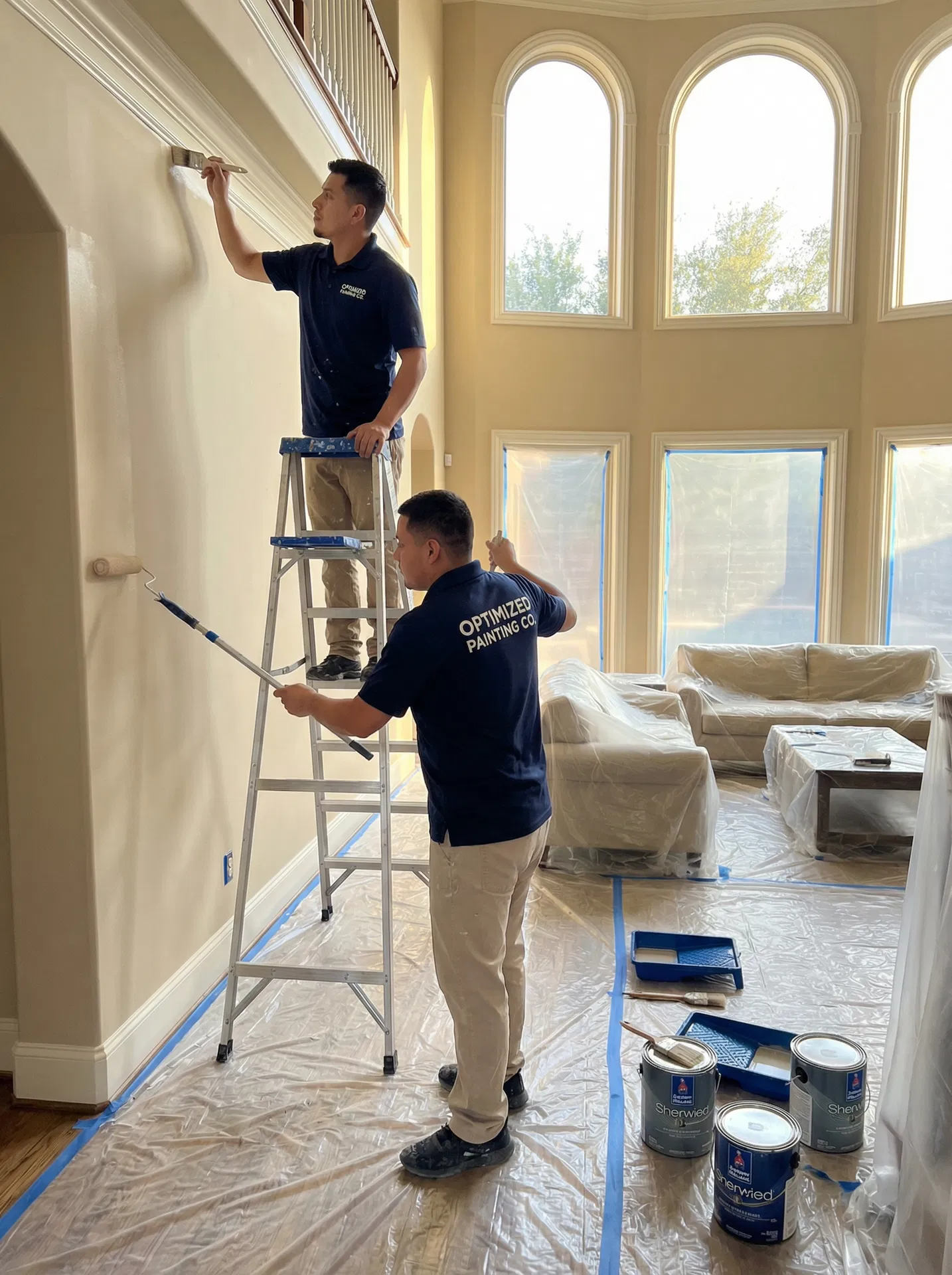 Professional interior painting services in Dallas, Plano, and Frisco TX