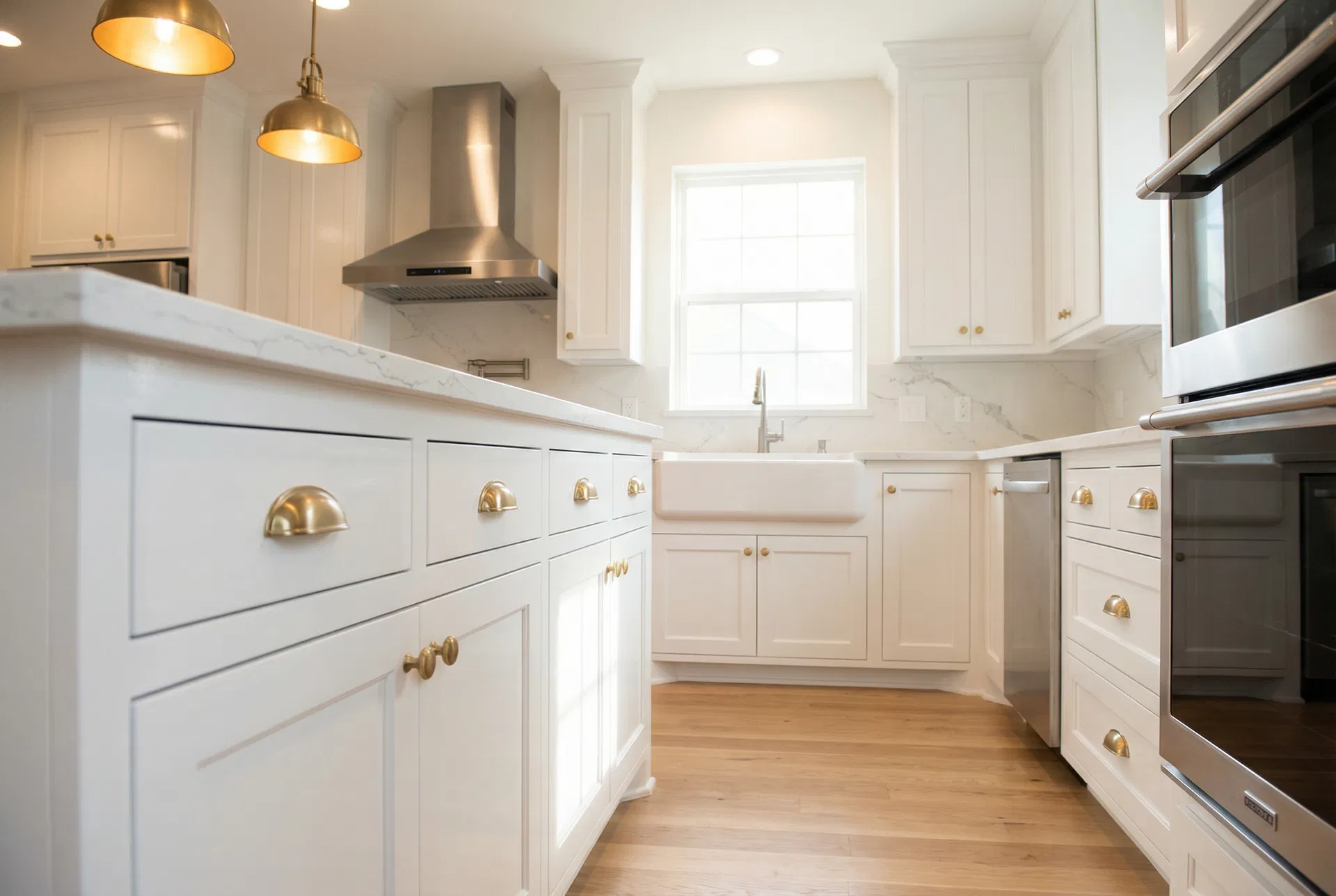 Luxury Kitchen Cabinets - painting project in Frisco, TX