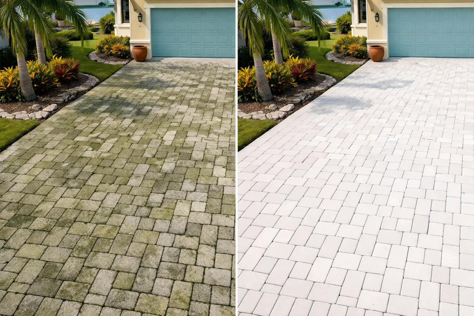 Paver Driveway Restoration