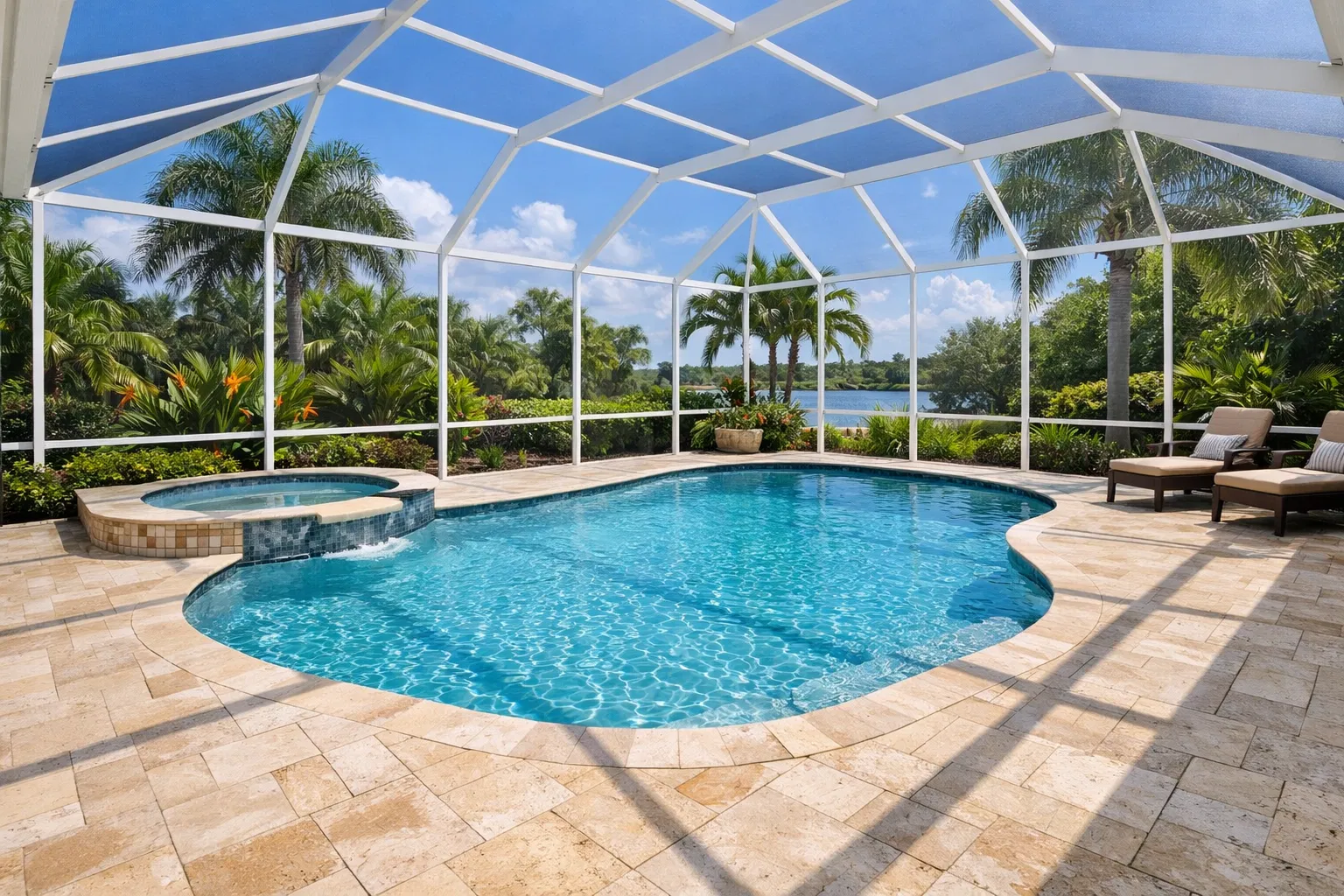 Pool Deck & Screen Enclosure