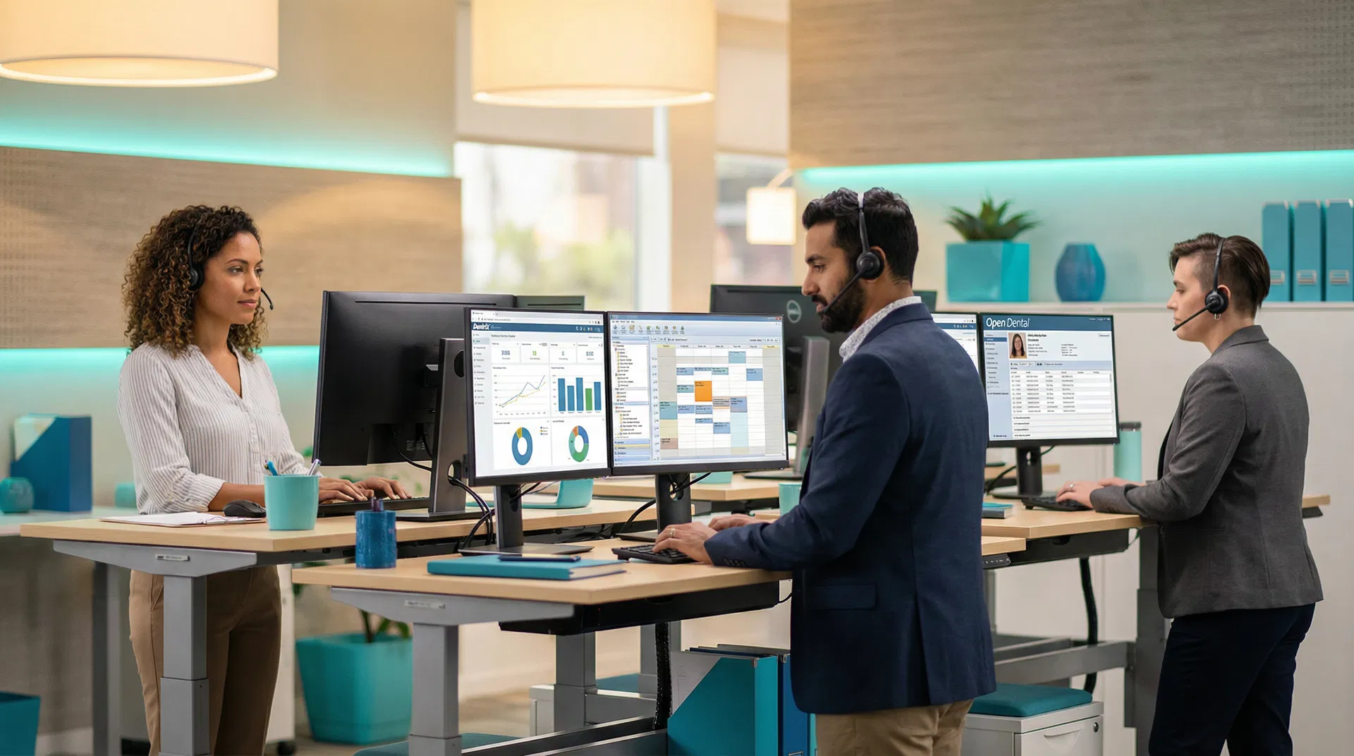 I-Dentalfy Connect team working